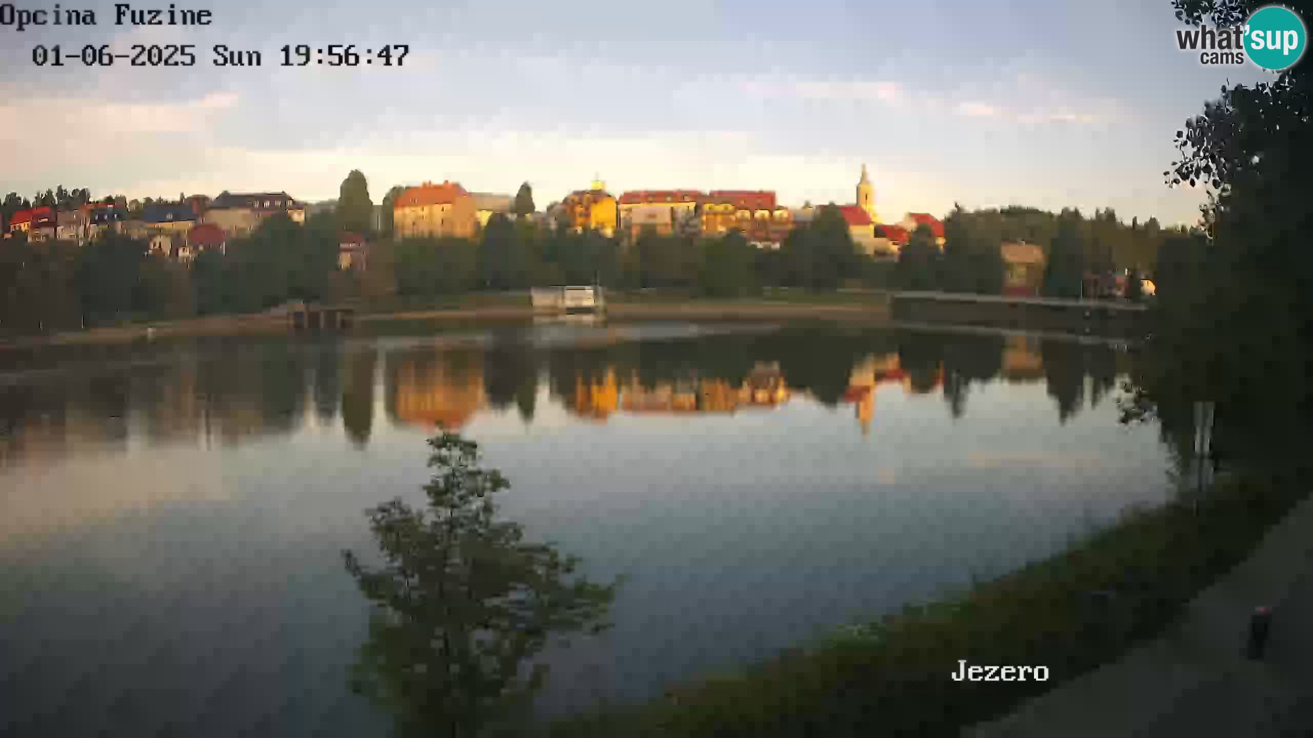 Lago Bajer livecam Bajersko Jezero Fužine