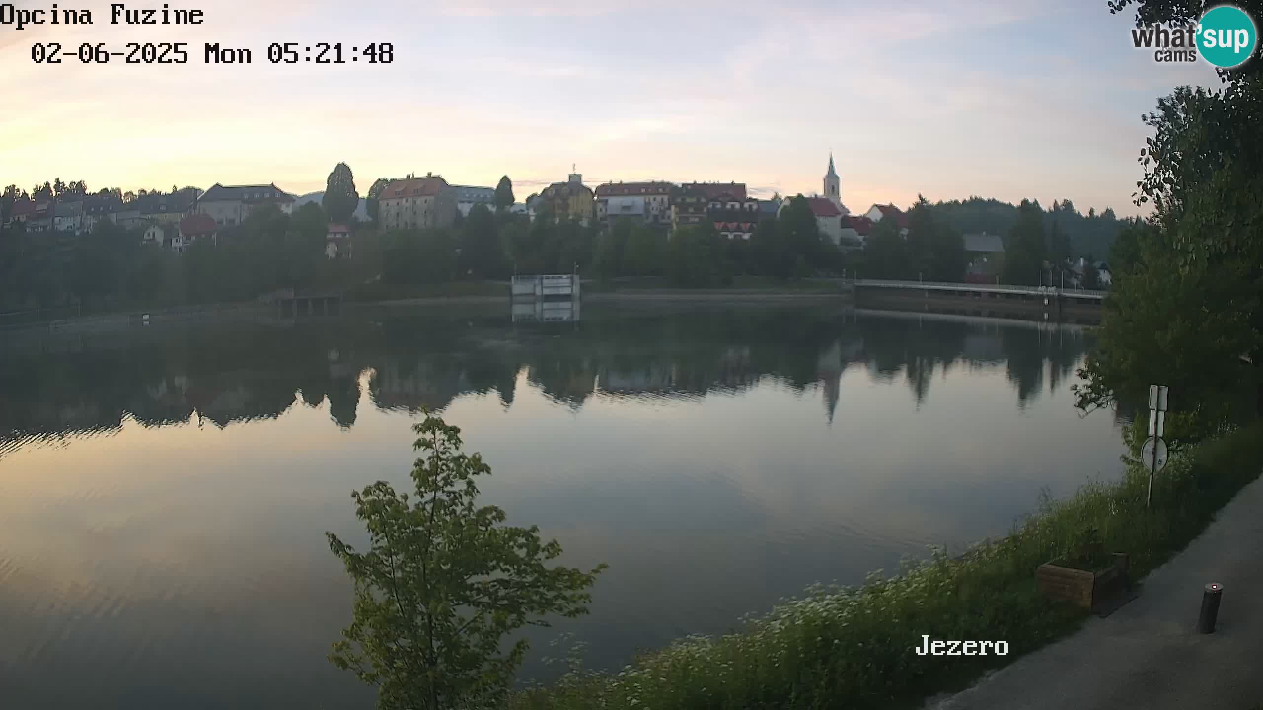 Lago Bajer livecam Bajersko Jezero Fužine