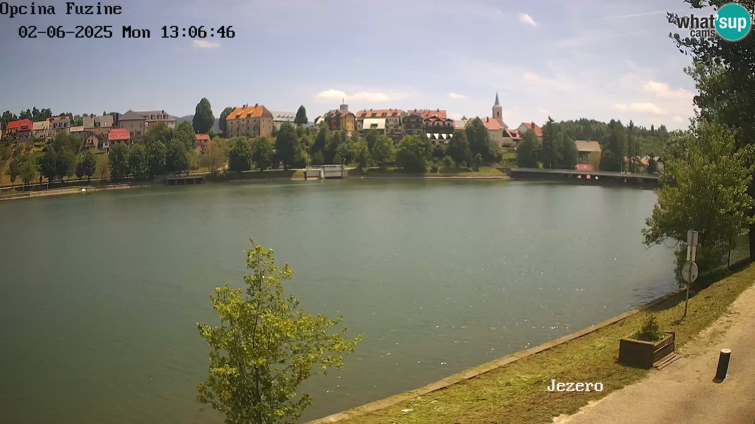 Lago Bajer livecam Bajersko Jezero Fužine
