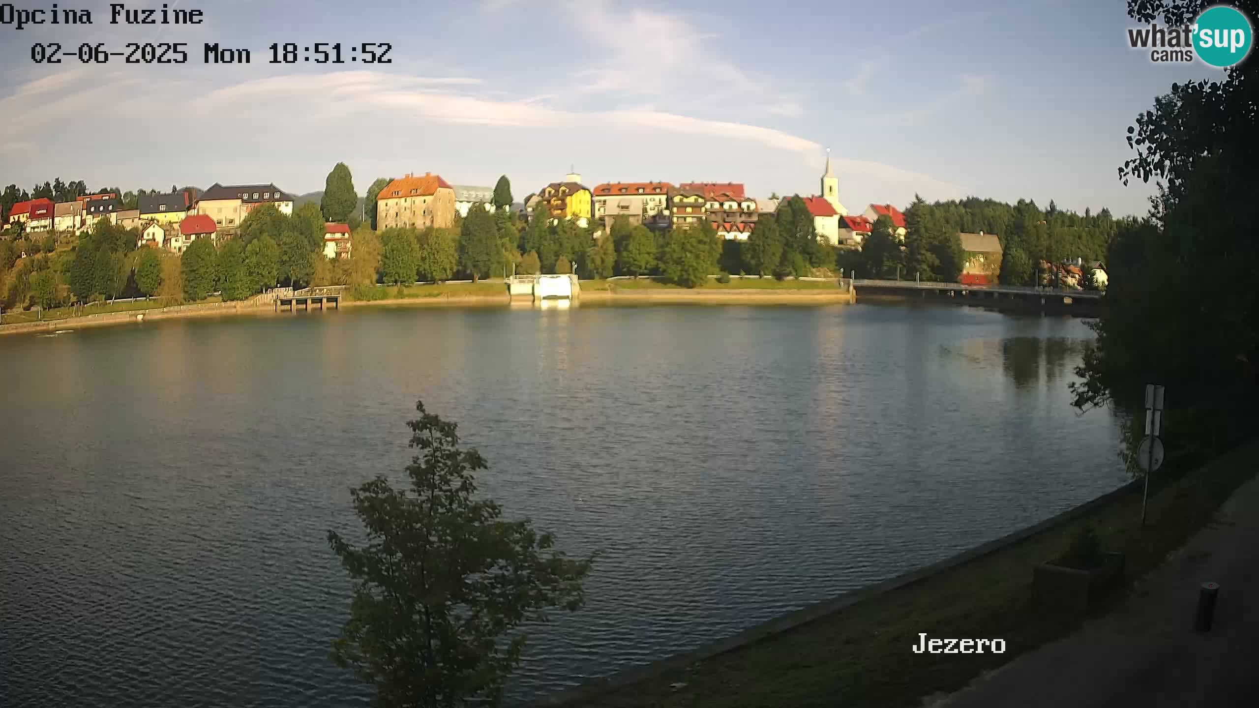 Lago Bajer livecam Bajersko Jezero Fužine