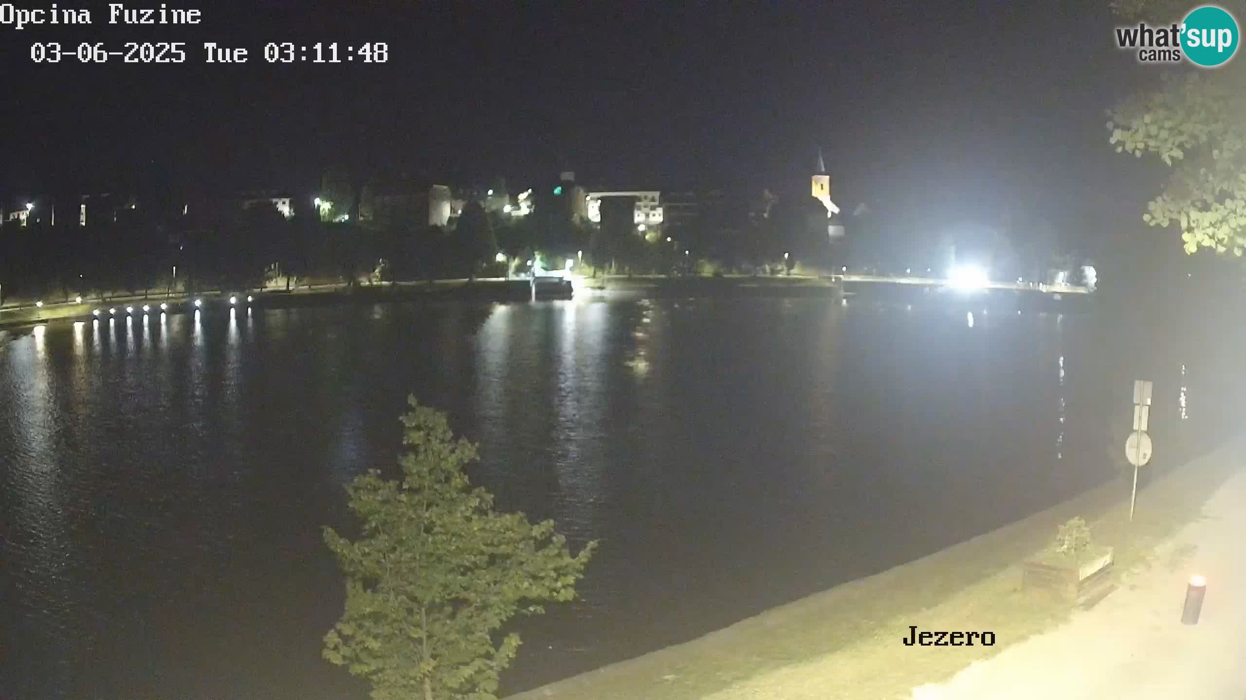 Lago Bajer livecam Bajersko Jezero Fužine