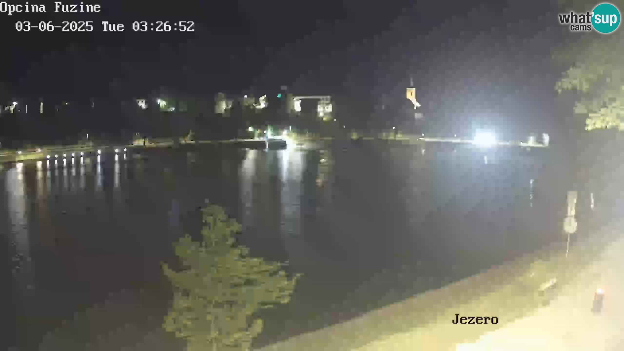 Lago Bajer livecam Bajersko Jezero Fužine