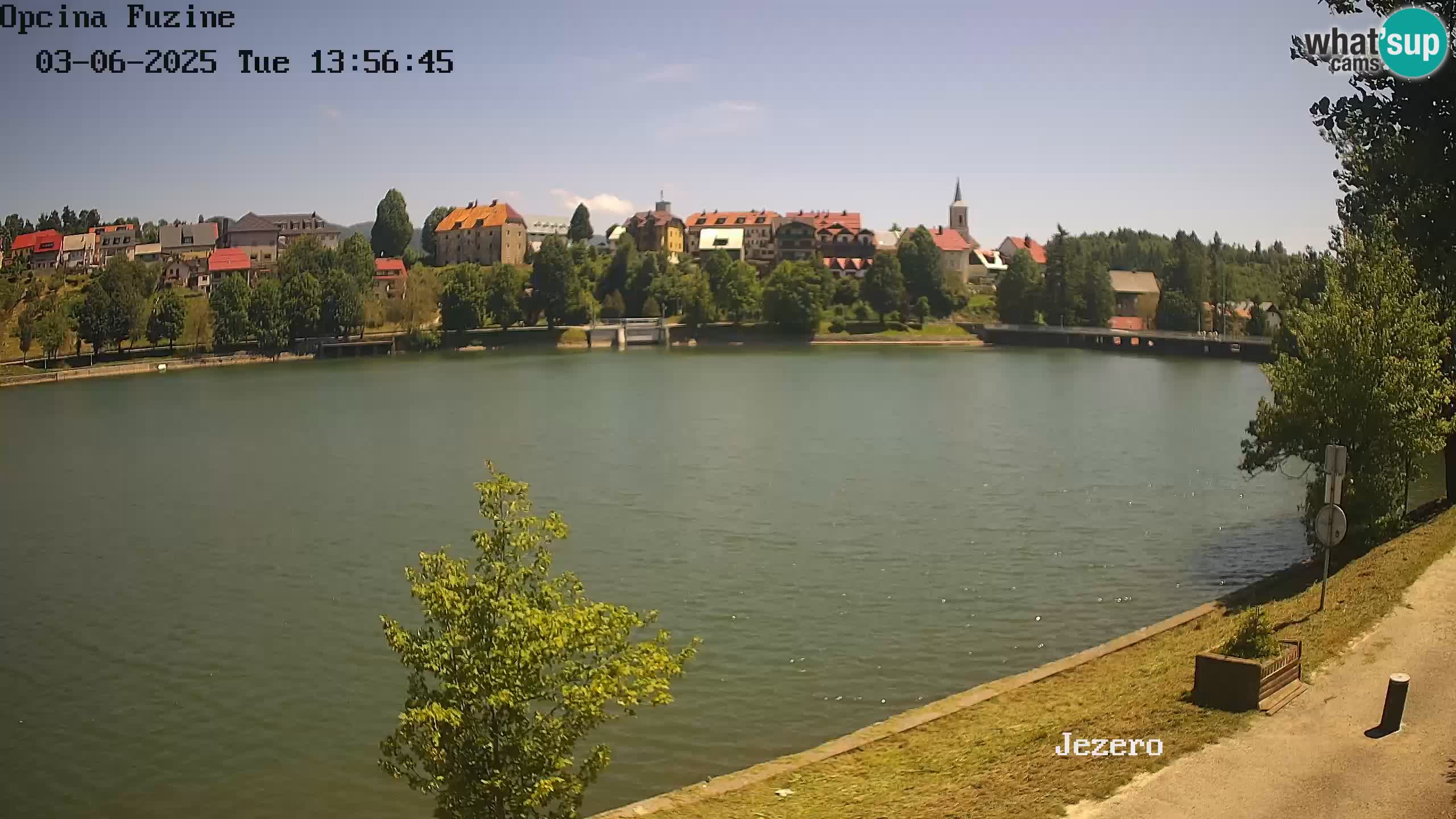 Bajersko Jezero camera en vivo lago Bajer Fužine
