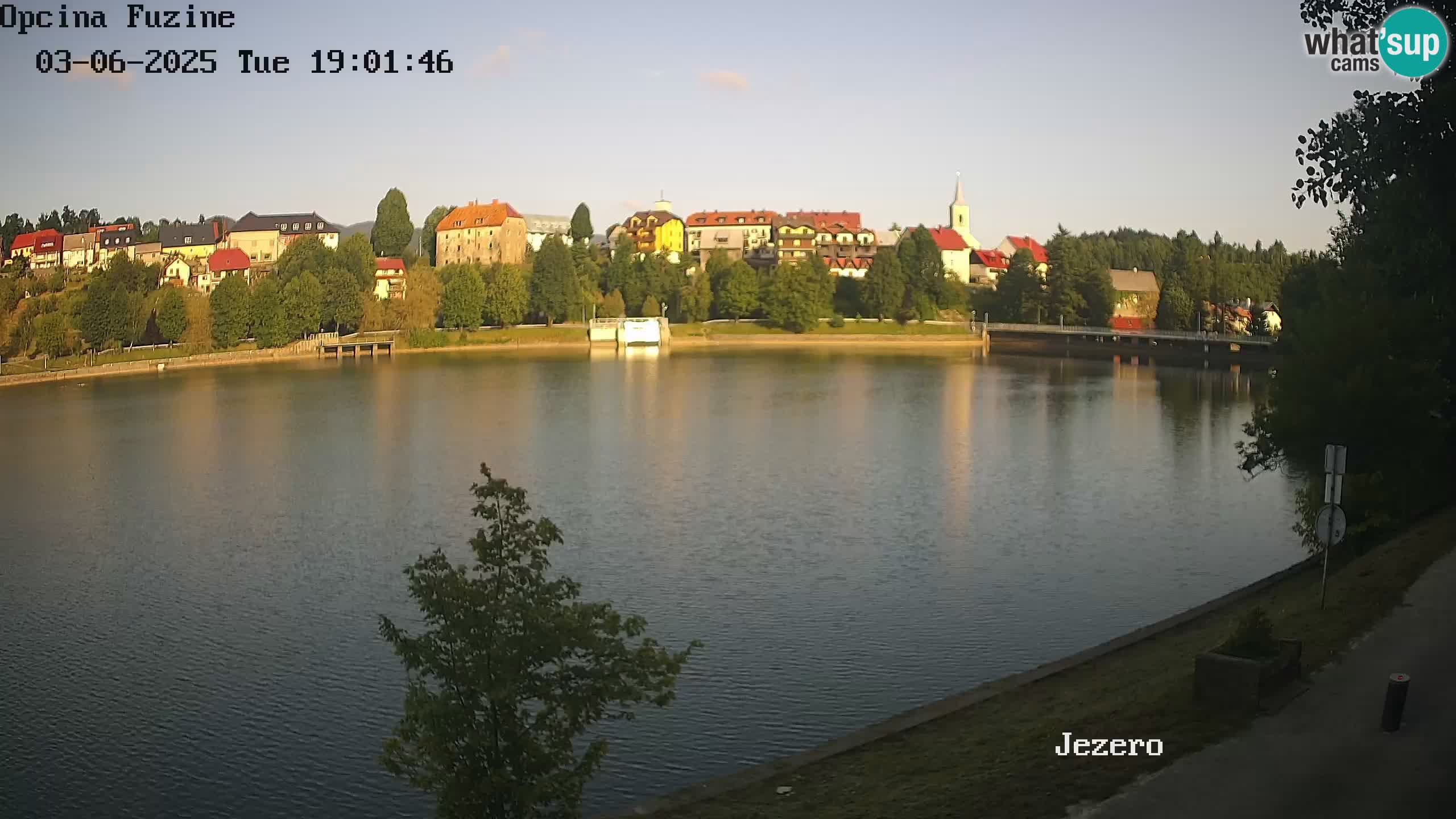 Lago Bajer livecam Bajersko Jezero Fužine