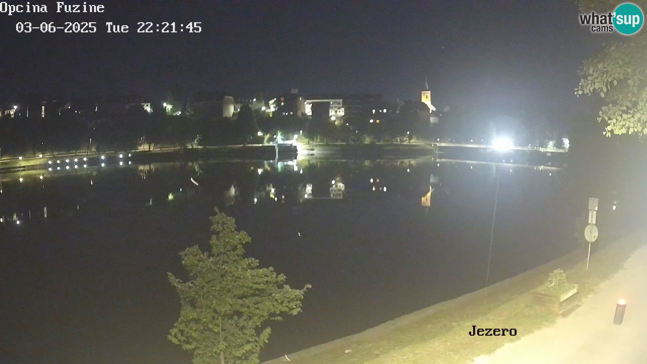 Lago Bajer livecam Bajersko Jezero Fužine