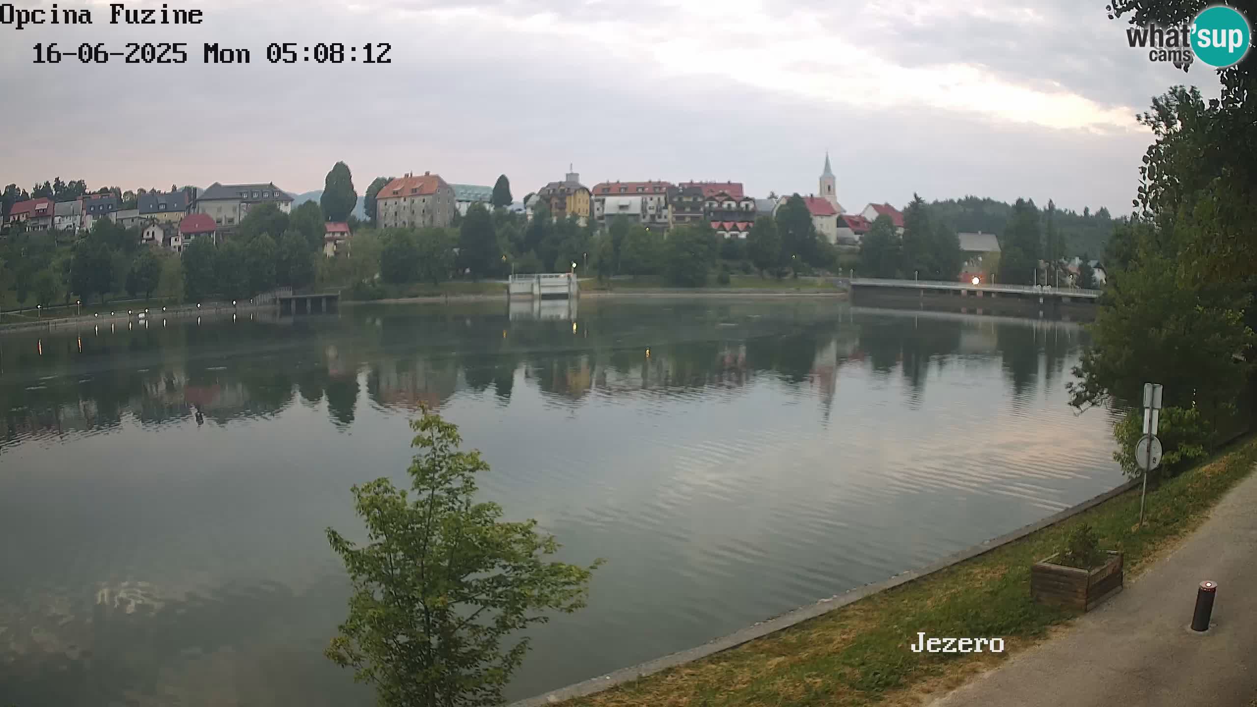 Lago Bajer livecam Bajersko Jezero Fužine