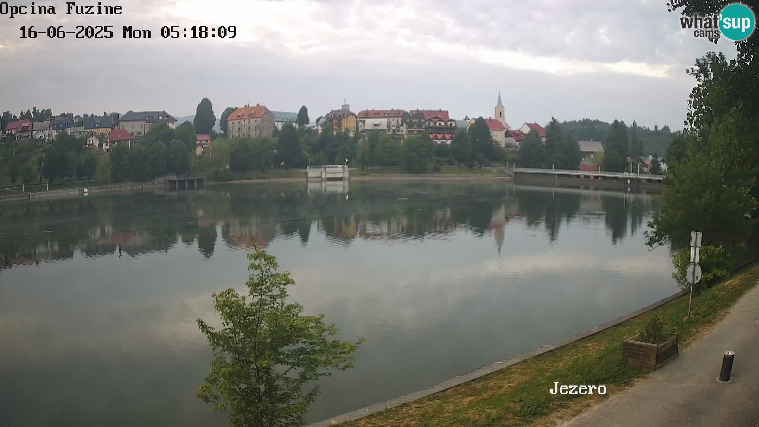 Kamera v živo Bajersko Jezero Fužine