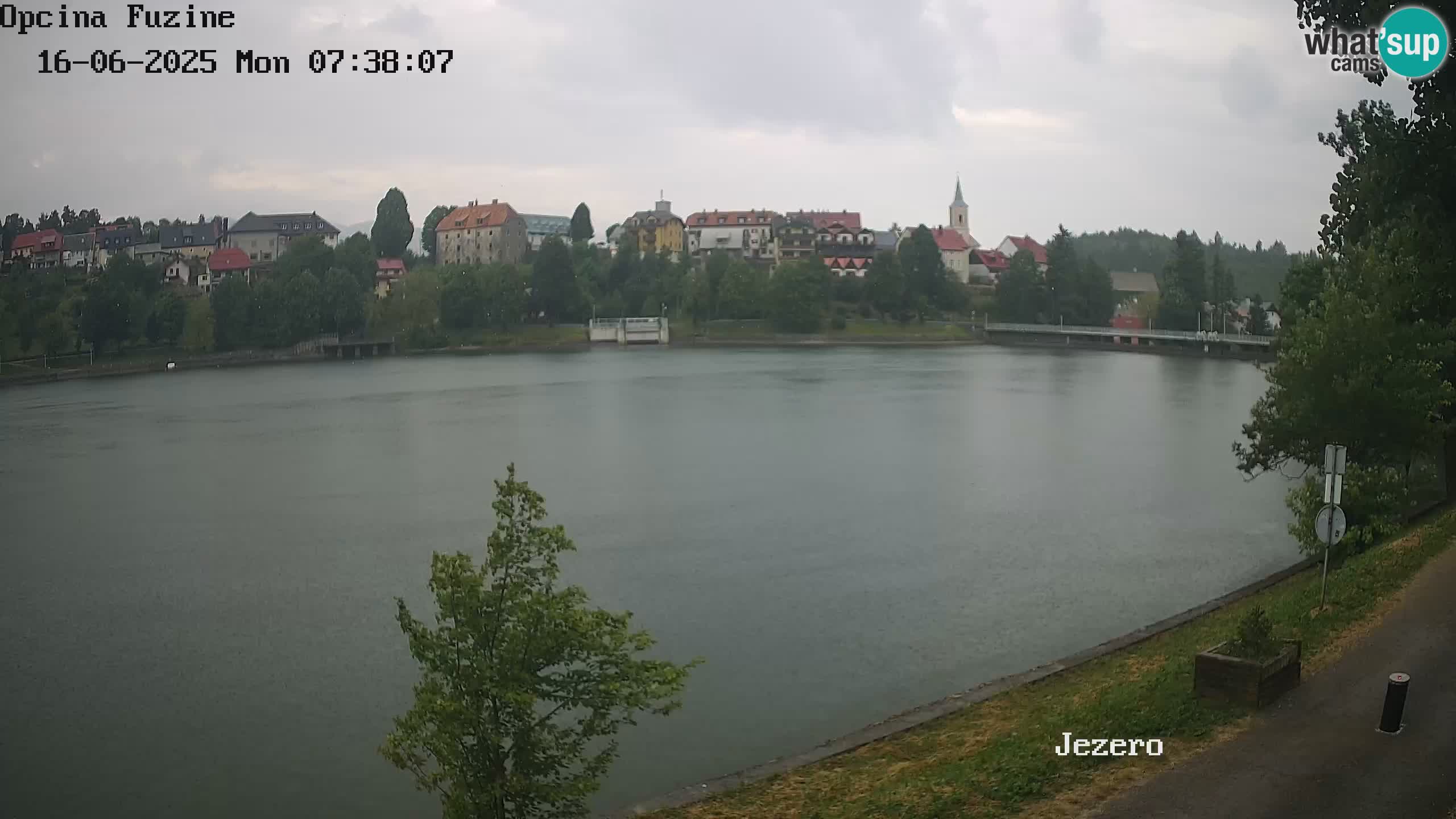 Kamera v živo Bajersko Jezero Fužine