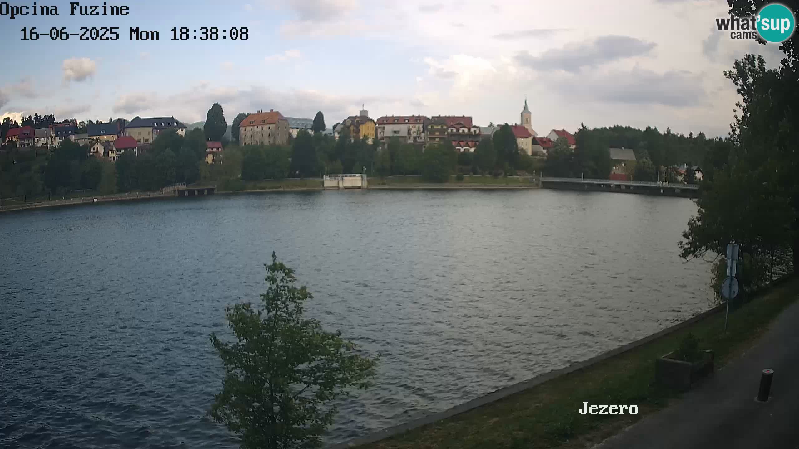 Kamera v živo Bajersko Jezero Fužine