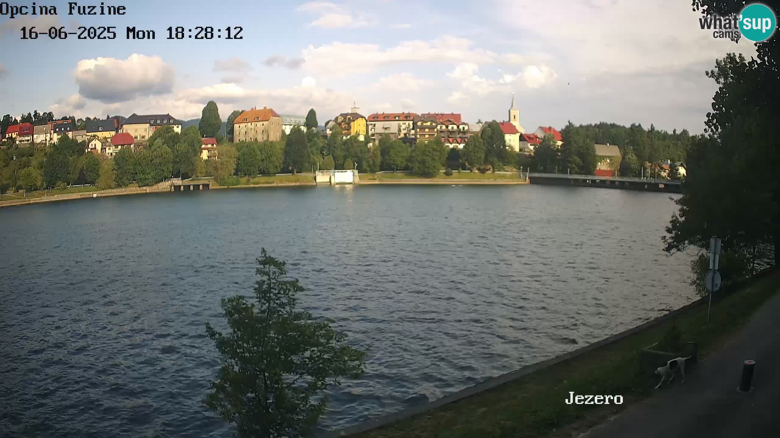 Kamera v živo Bajersko Jezero Fužine
