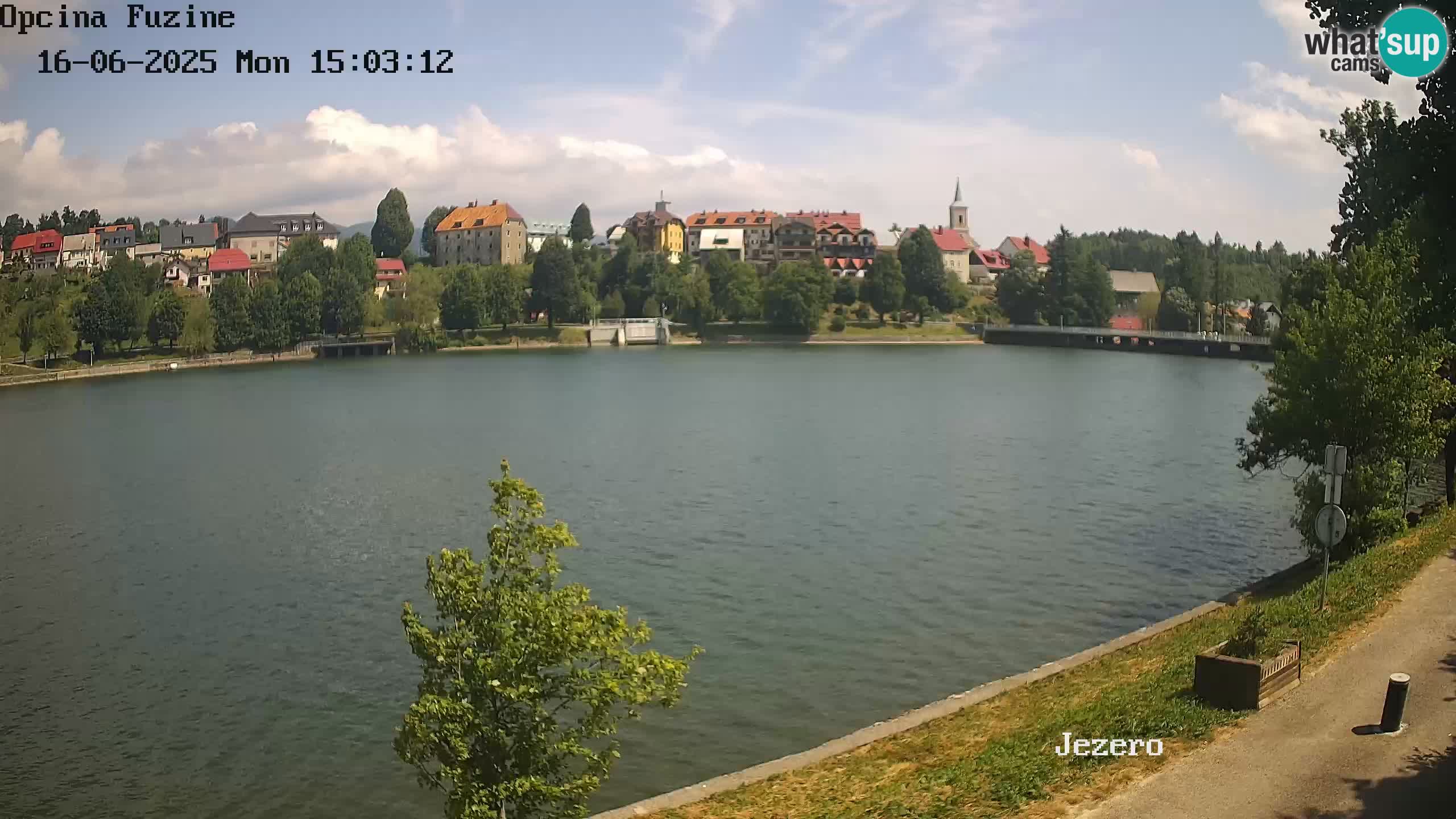 Bajersko Jezero camera en vivo lago Bajer Fužine