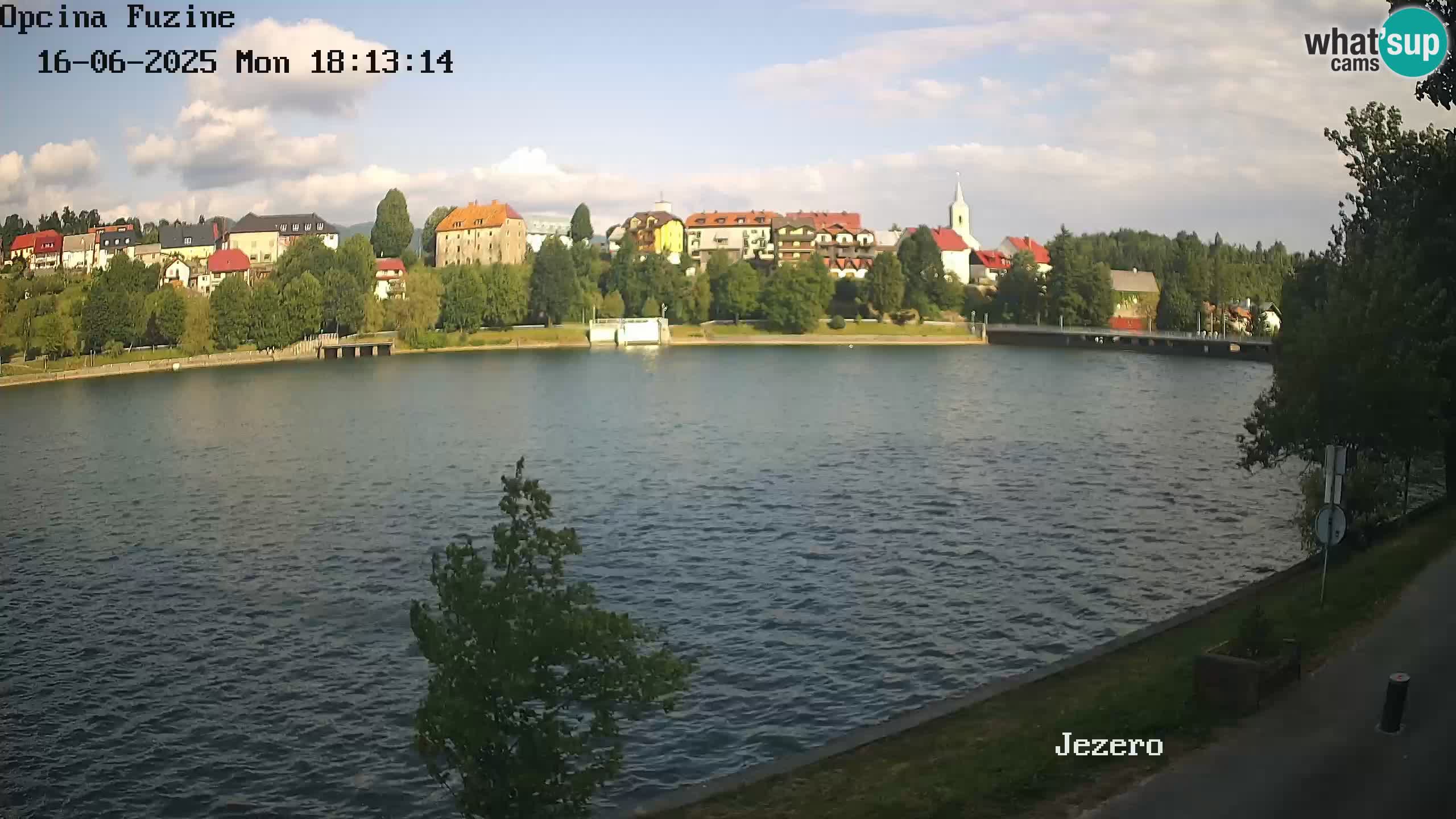 Bajersko Jezero camera en vivo lago Bajer Fužine
