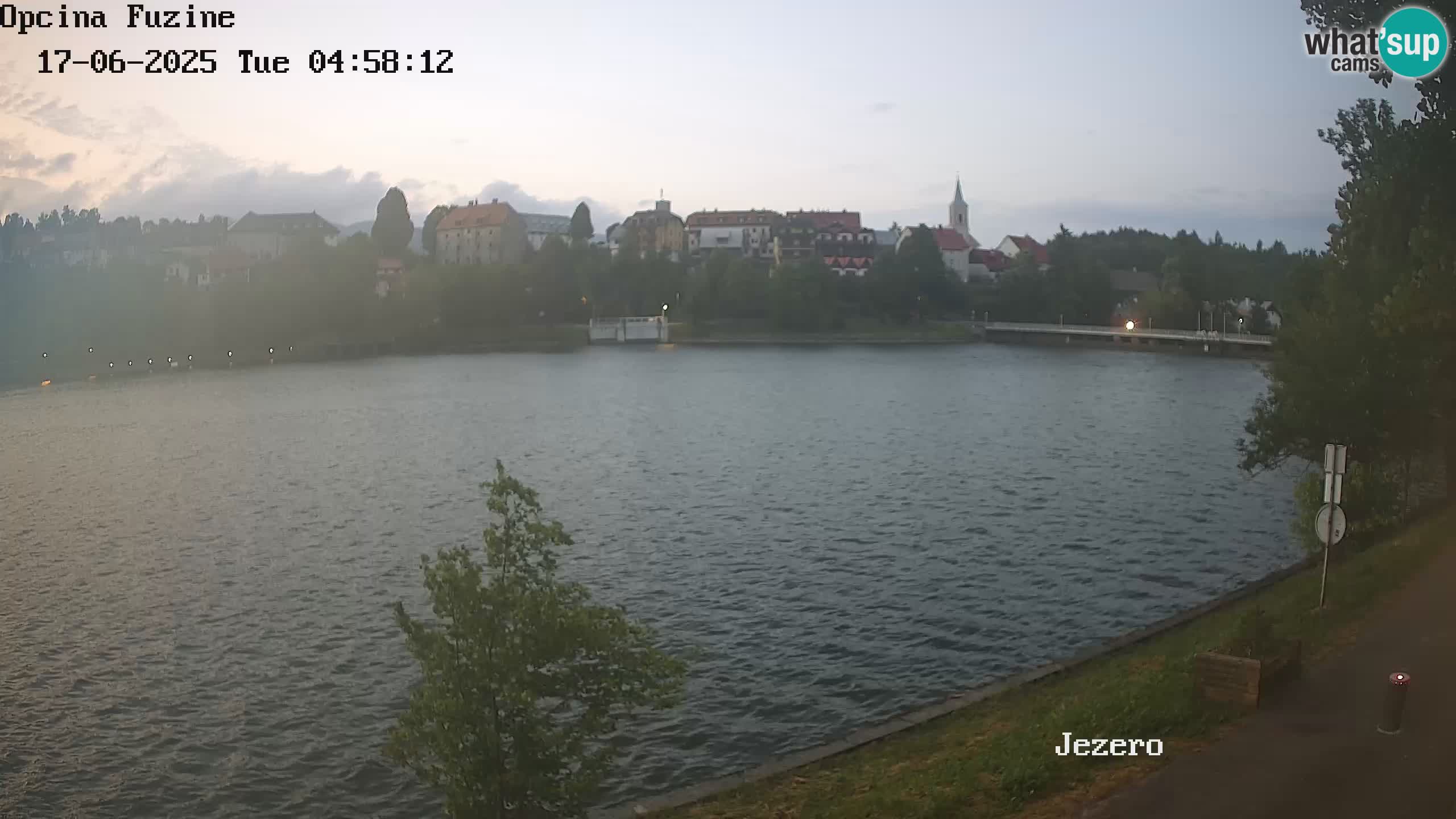 Lago Bajer livecam Bajersko Jezero Fužine