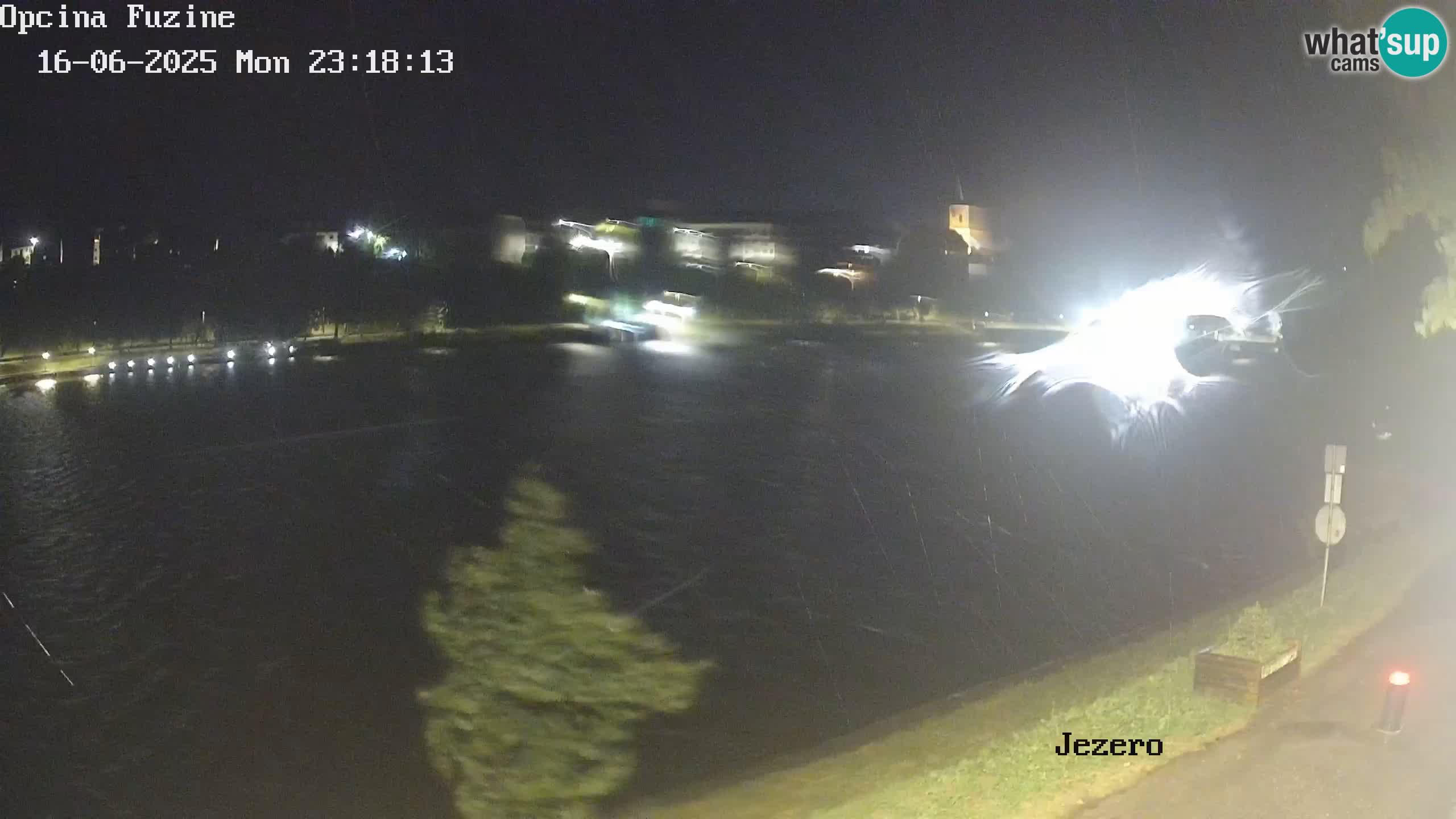 Bajersko Jezero web kamera Fužine