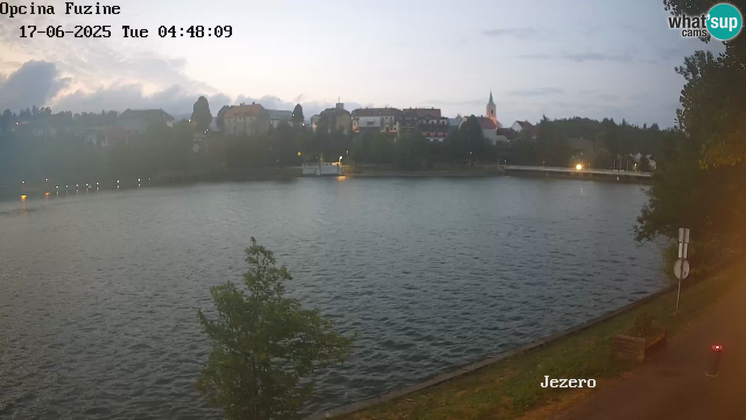 Lago Bajer livecam Bajersko Jezero Fužine