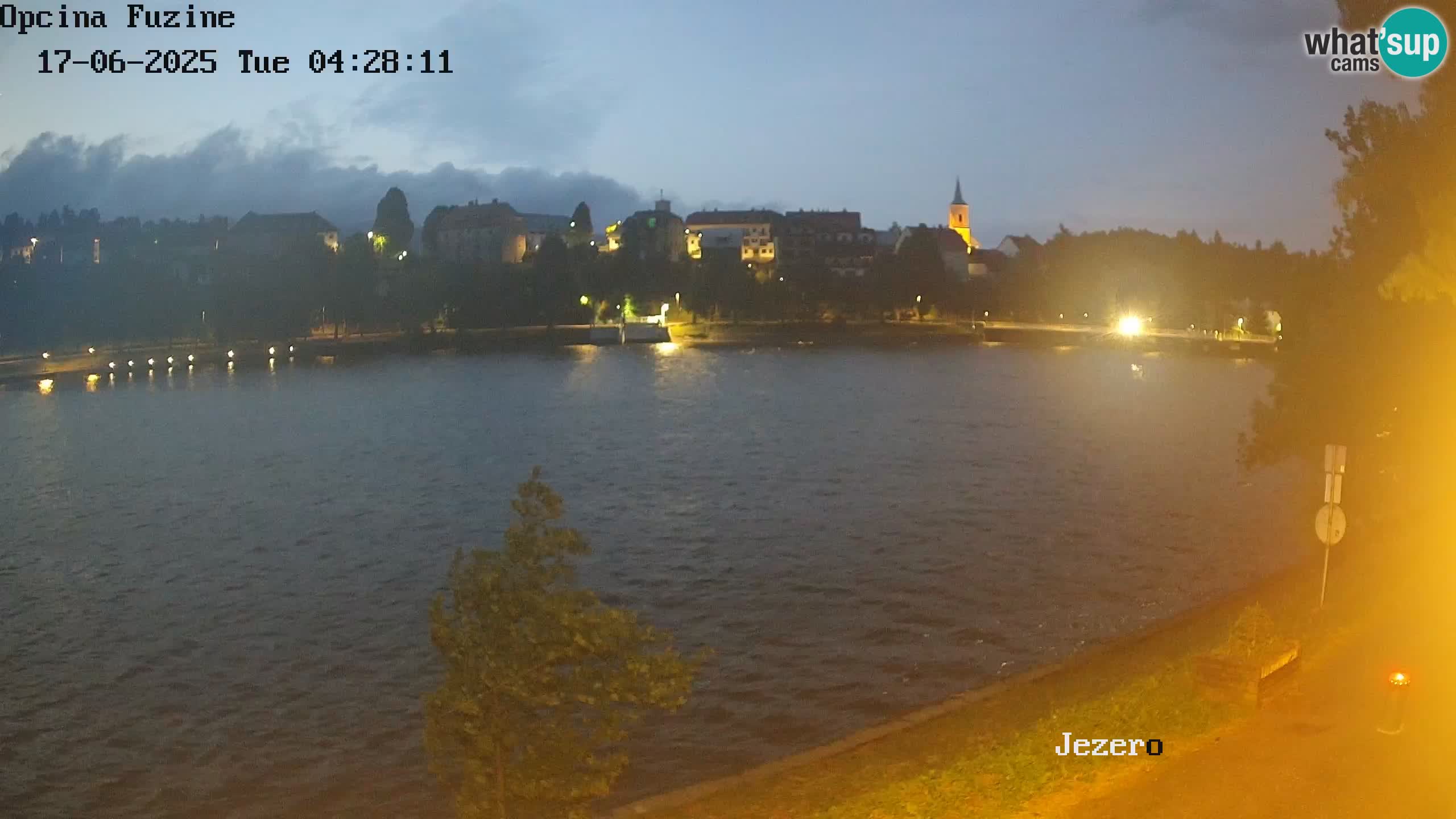 Lago Bajer livecam Bajersko Jezero Fužine