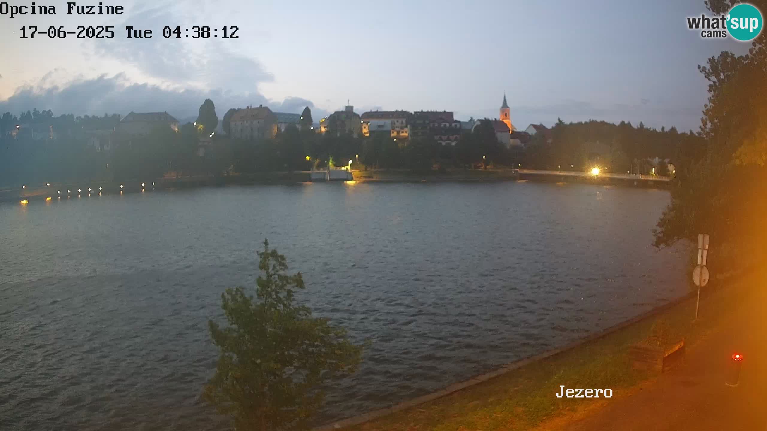 Kamera v živo Bajersko Jezero Fužine