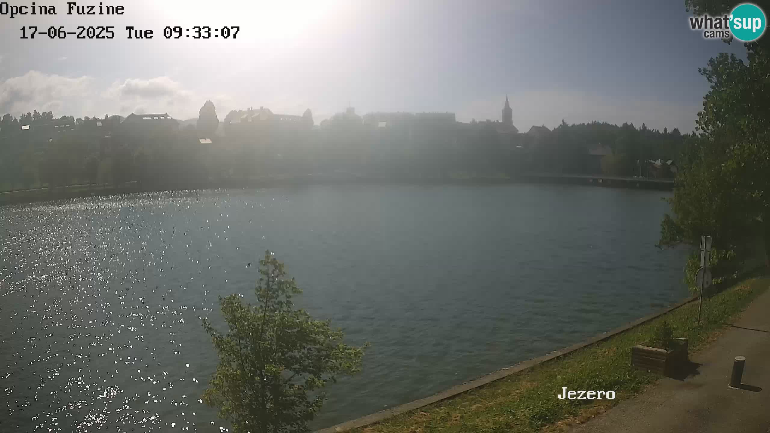 Kamera v živo Bajersko Jezero Fužine
