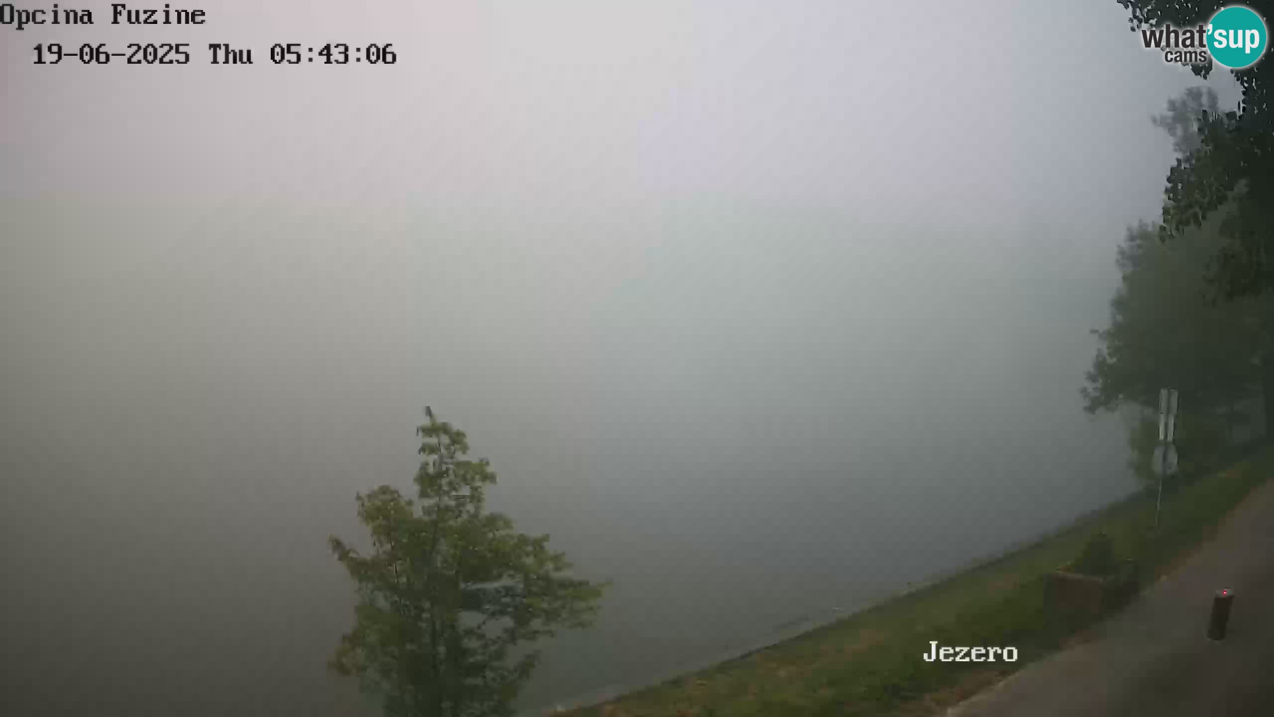 LIVE Lake Bajer livecam Bajersko Jezero Fužine