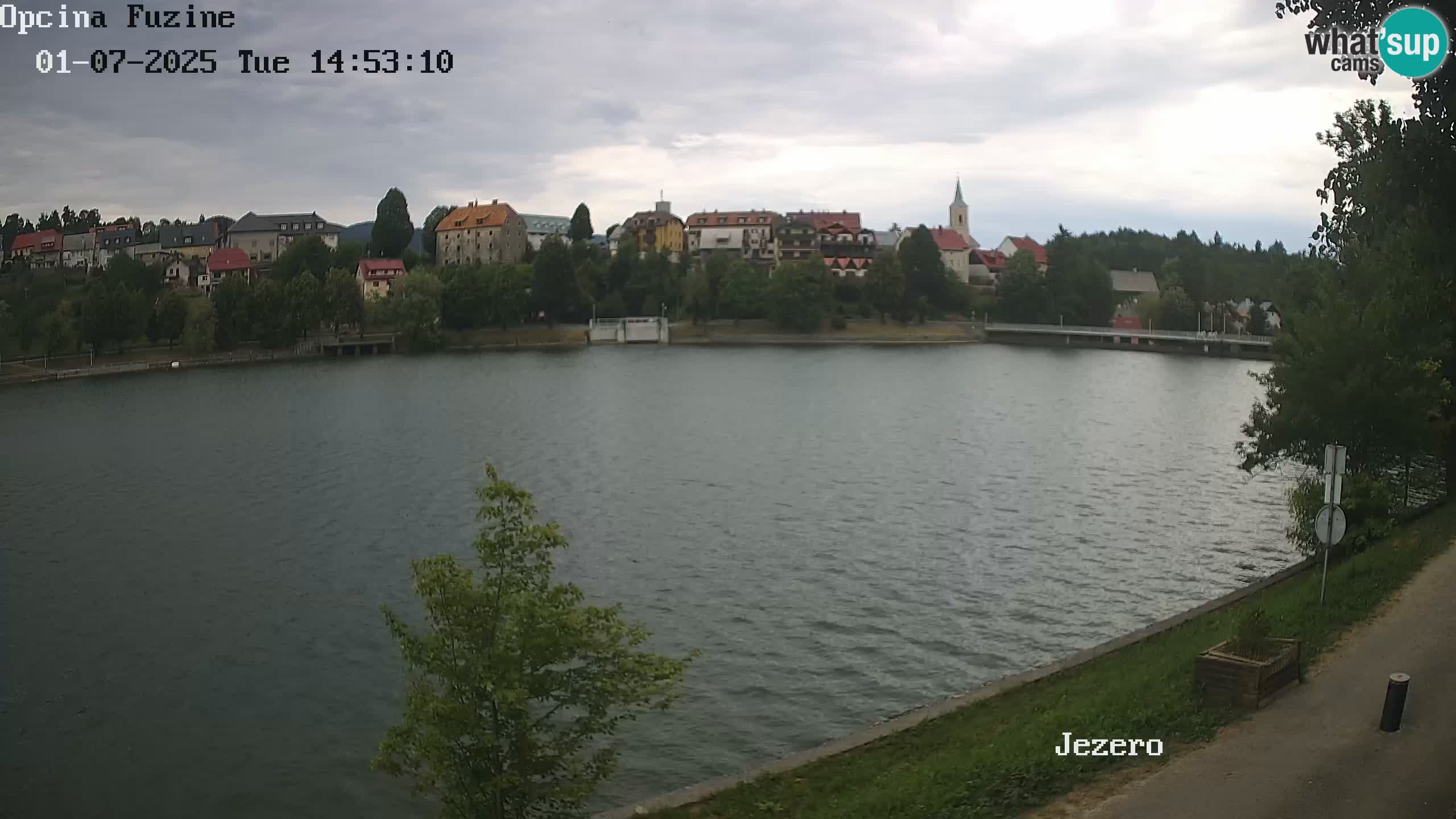 Bajersko Jezero camera en vivo lago Bajer Fužine
