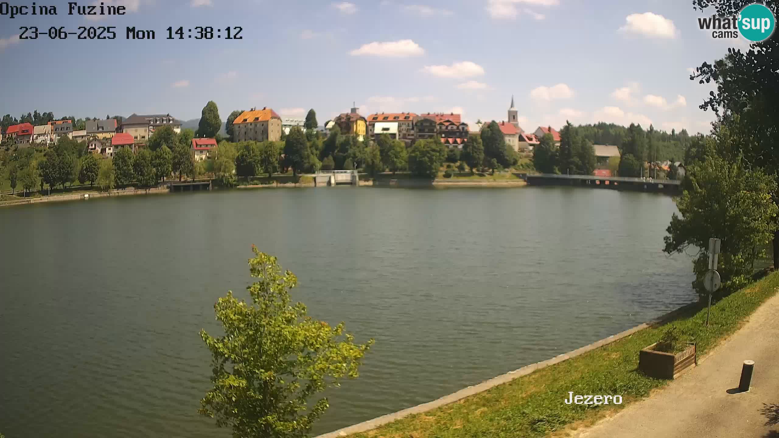Lago Bajer livecam Bajersko Jezero Fužine