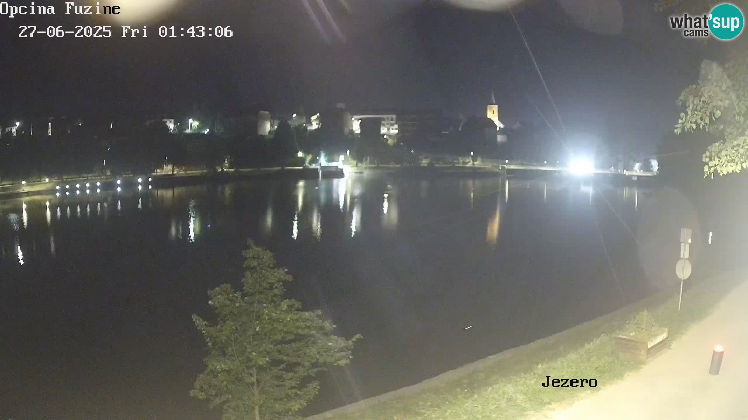 Kamera v živo Bajersko Jezero Fužine
