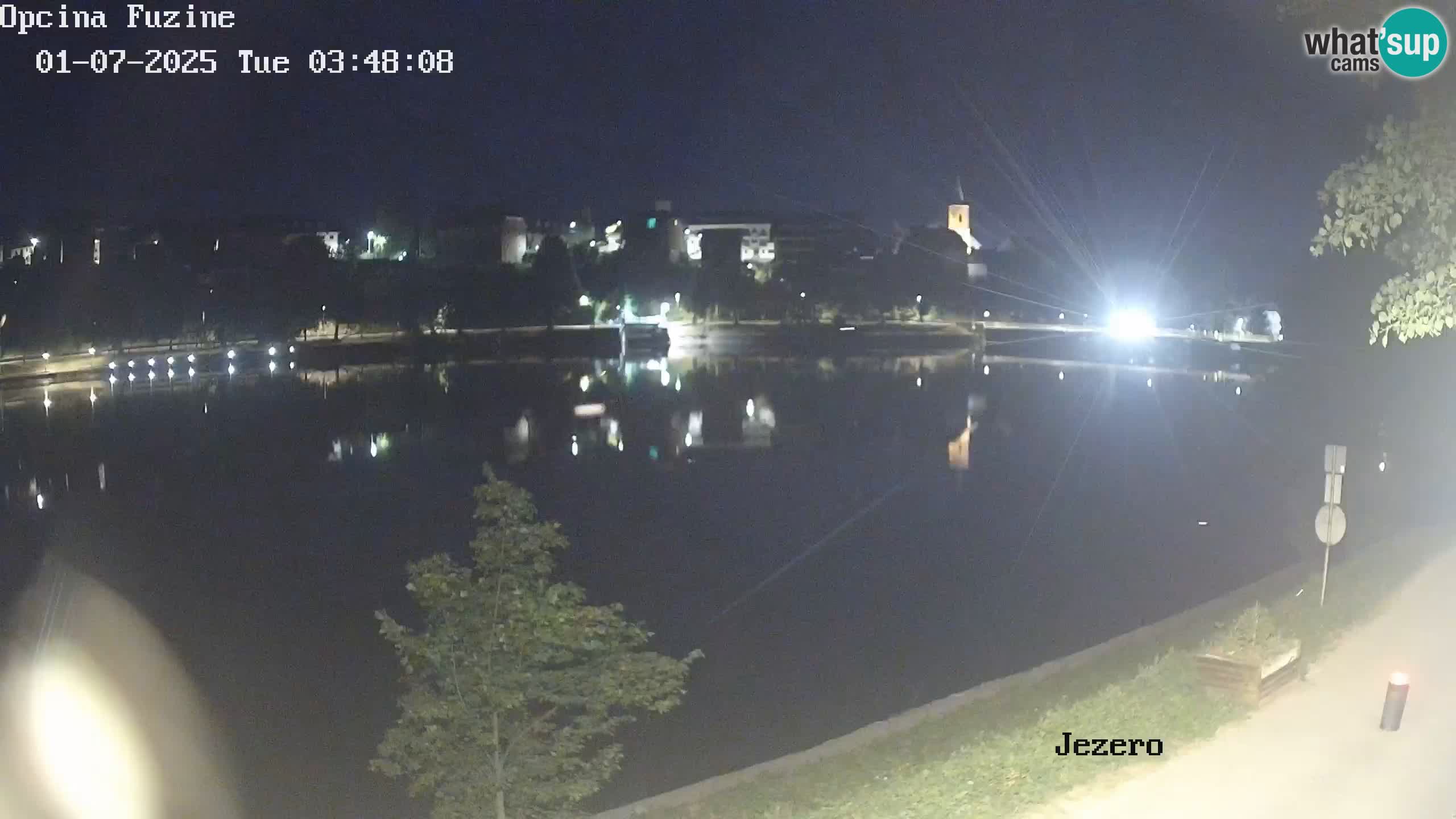 Kamera v živo Bajersko Jezero Fužine