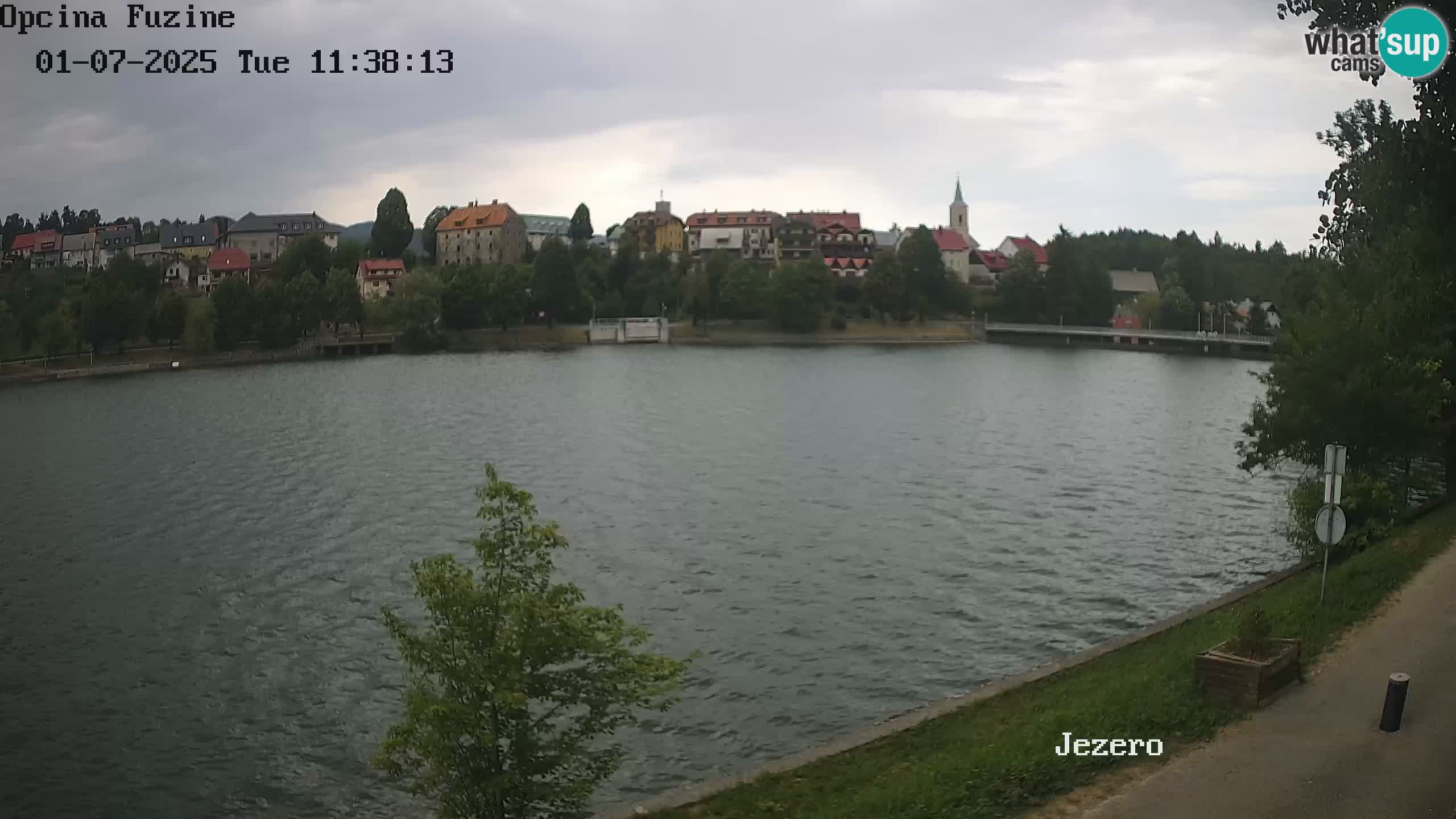 Kamera v živo Bajersko Jezero Fužine