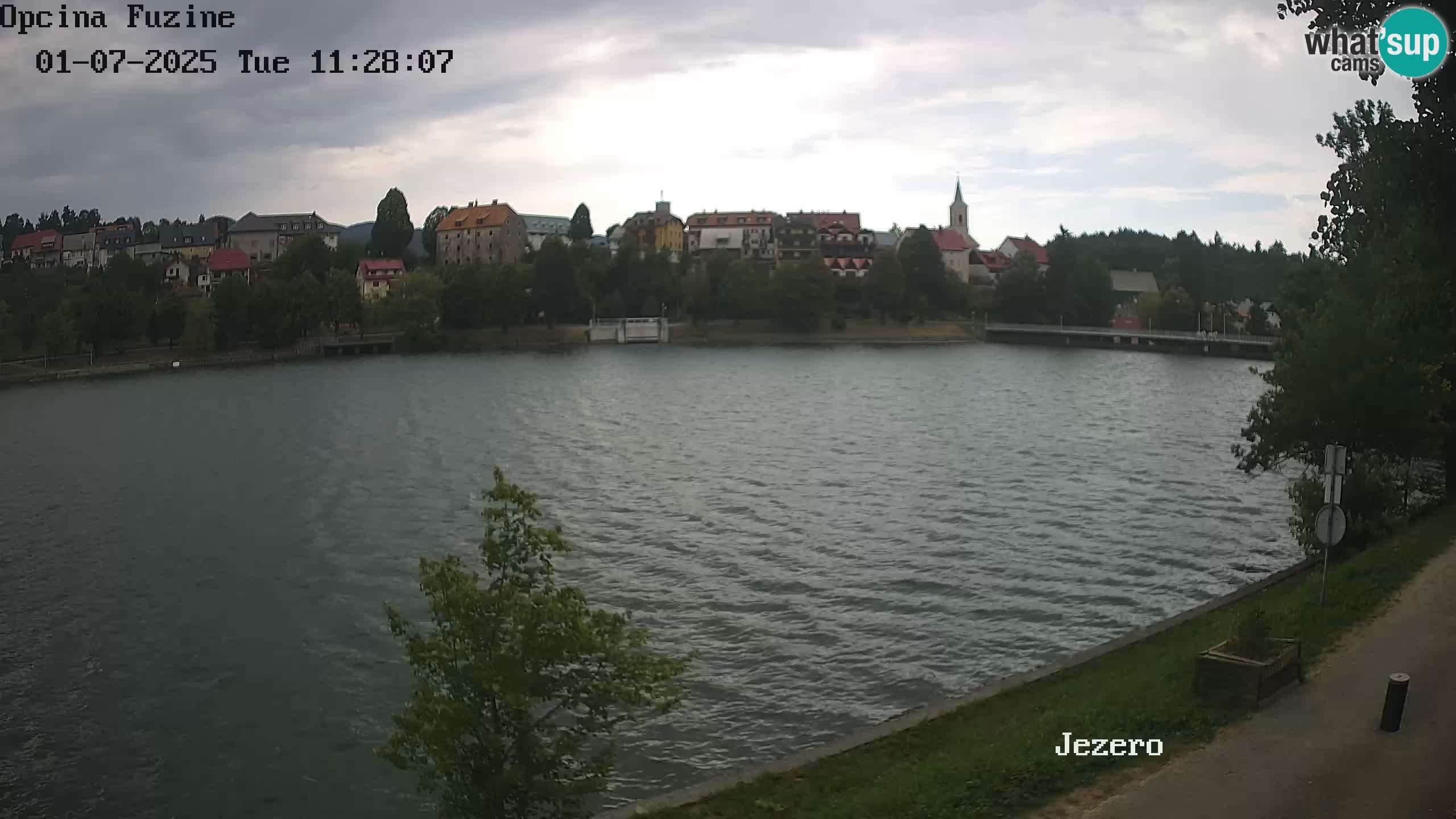 Lago Bajer livecam Bajersko Jezero Fužine