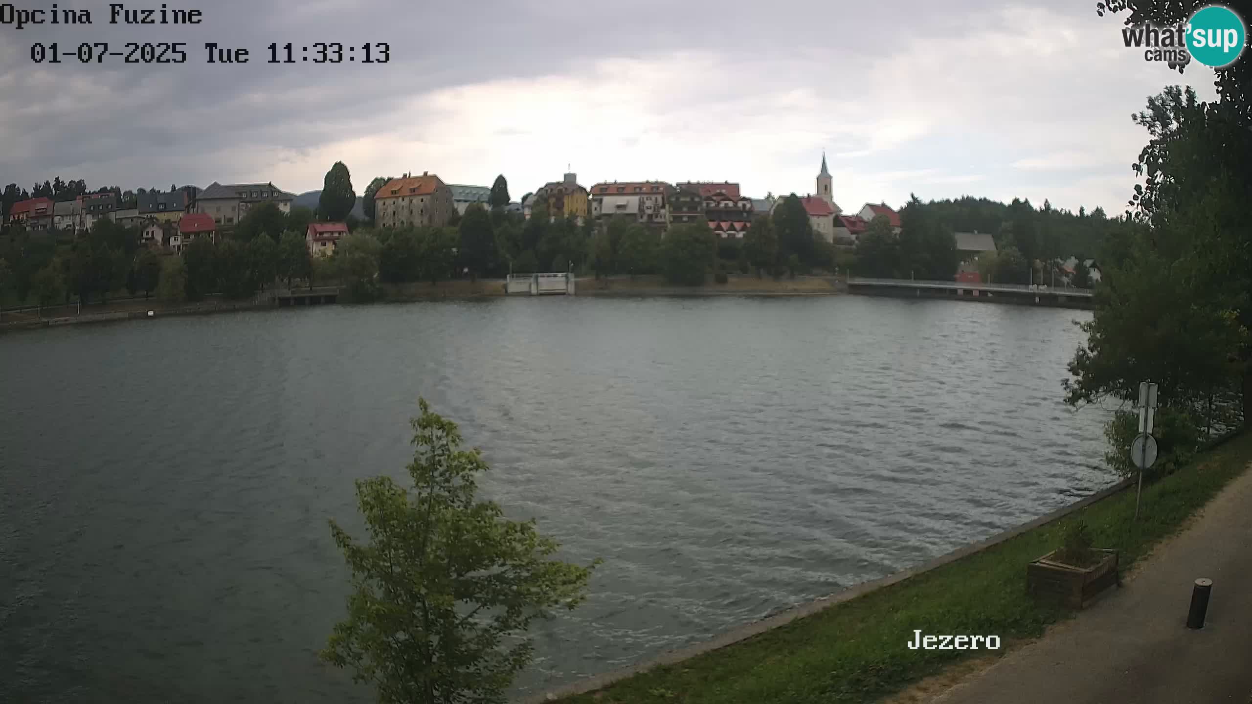 Bajersko Jezero camera en vivo lago Bajer Fužine