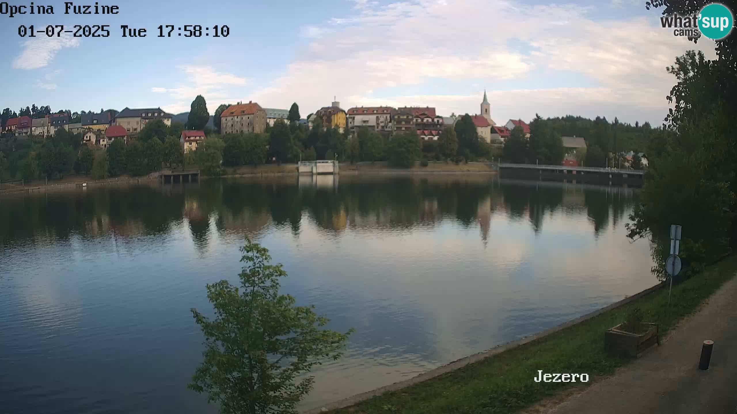 Bajersko Jezero camera en vivo lago Bajer Fužine