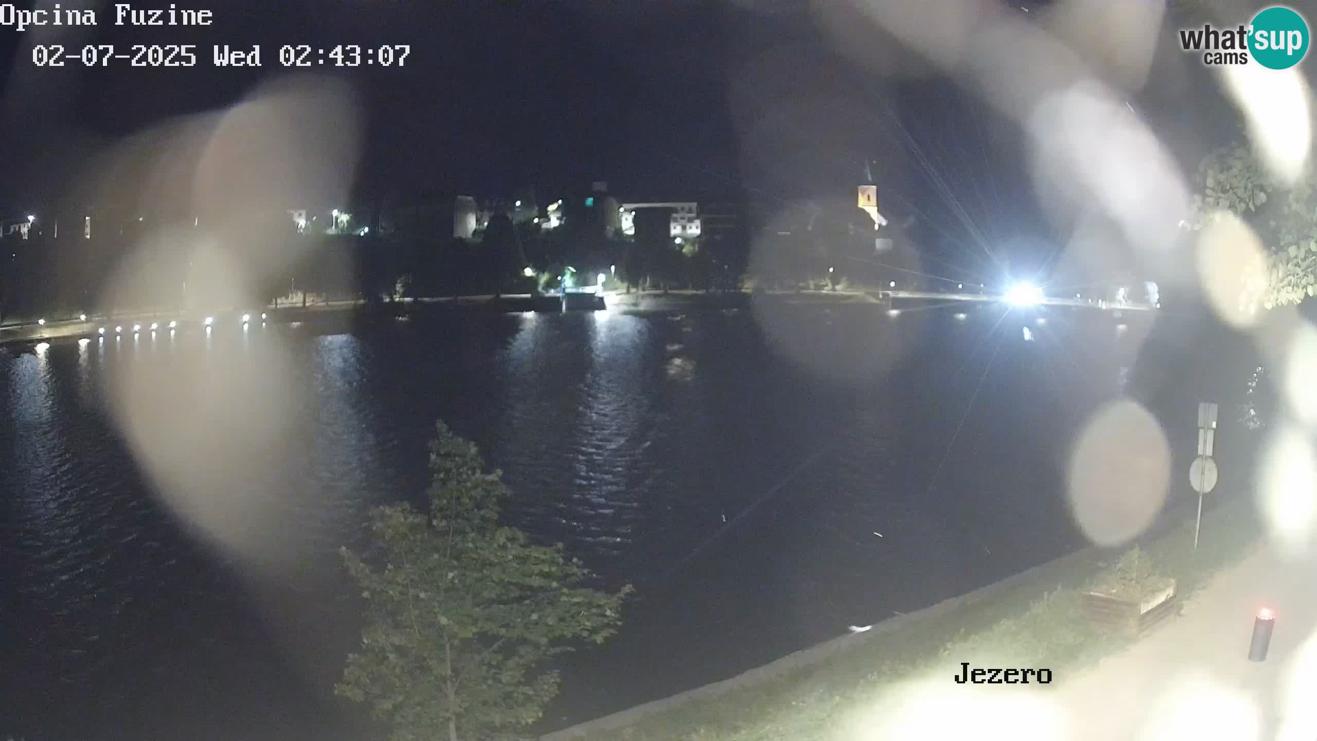 Kamera v živo Bajersko Jezero Fužine
