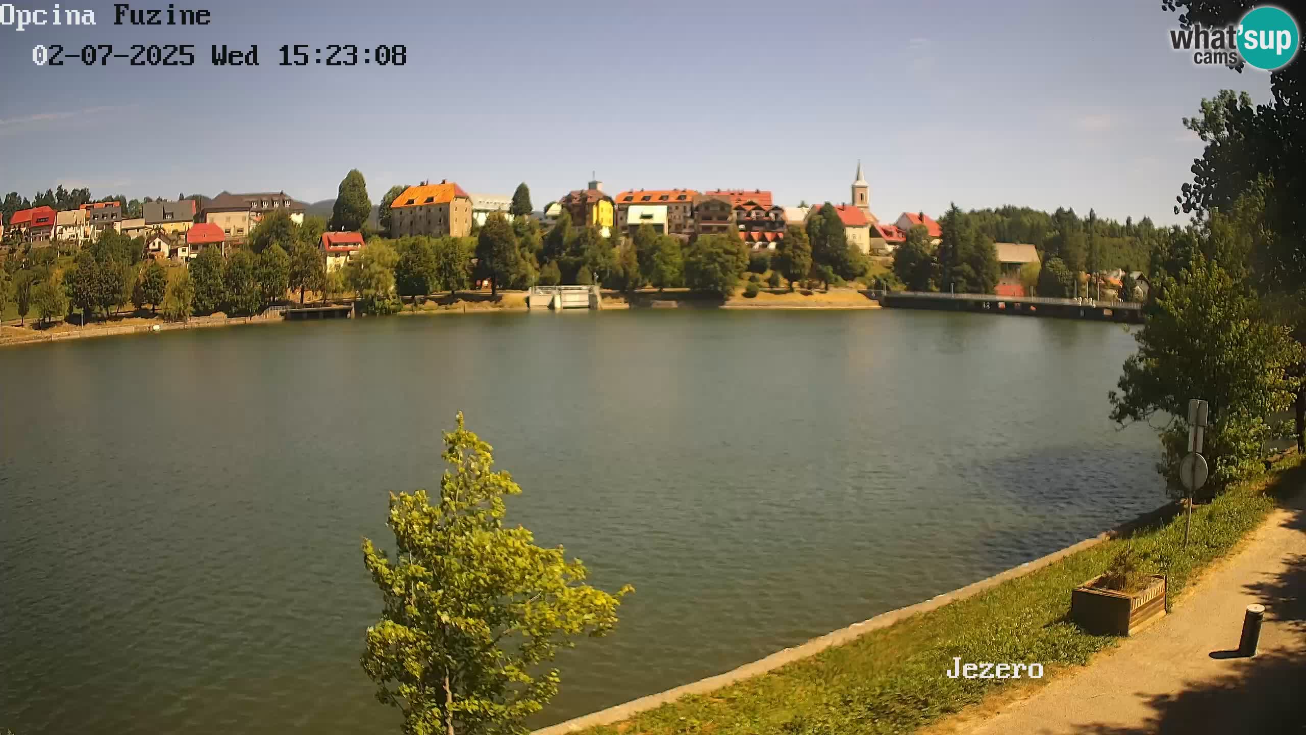 Lago Bajer livecam Bajersko Jezero Fužine