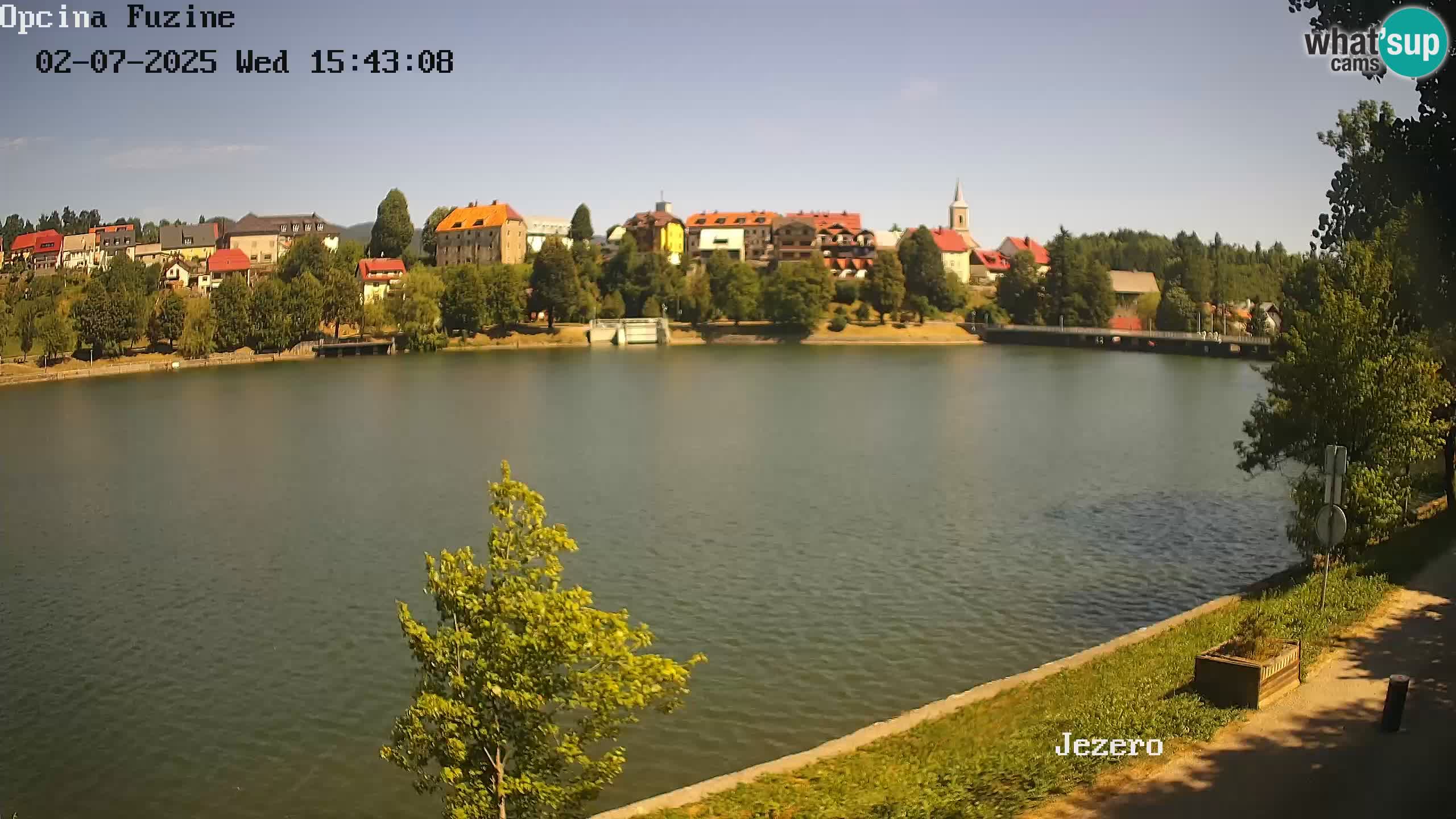 Lago Bajer livecam Bajersko Jezero Fužine