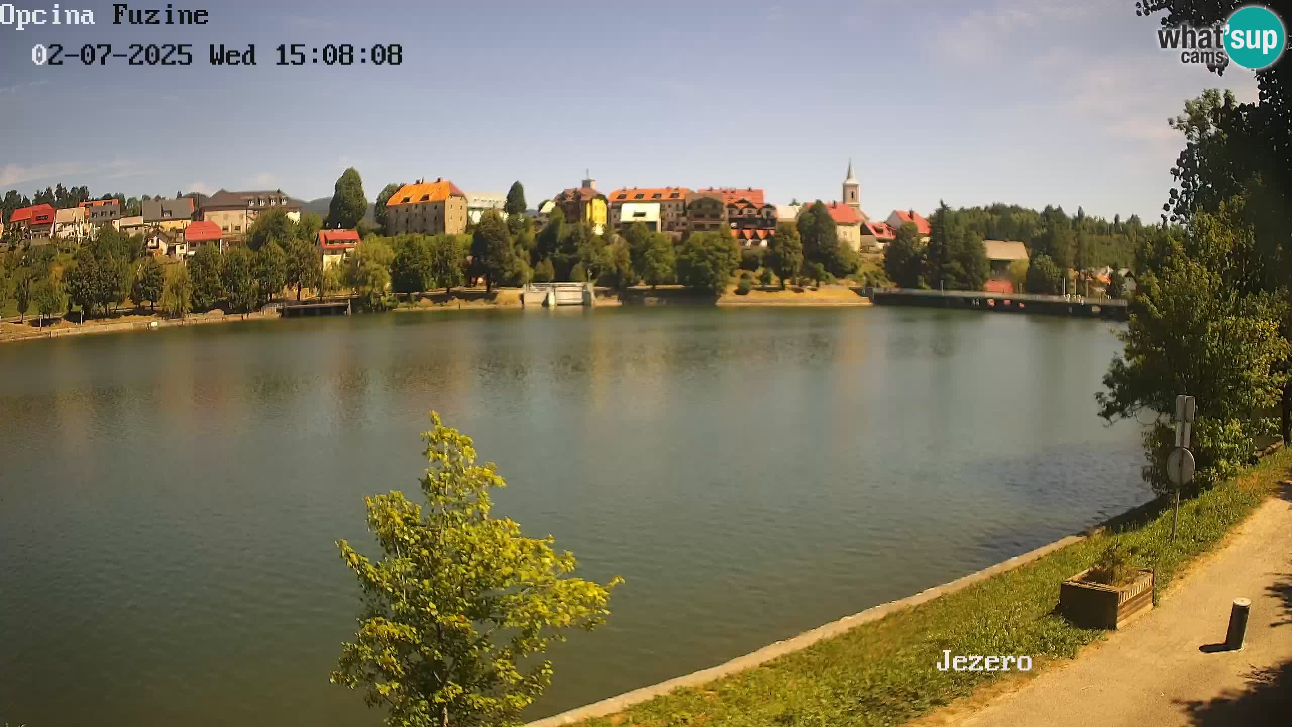 Kamera v živo Bajersko Jezero Fužine