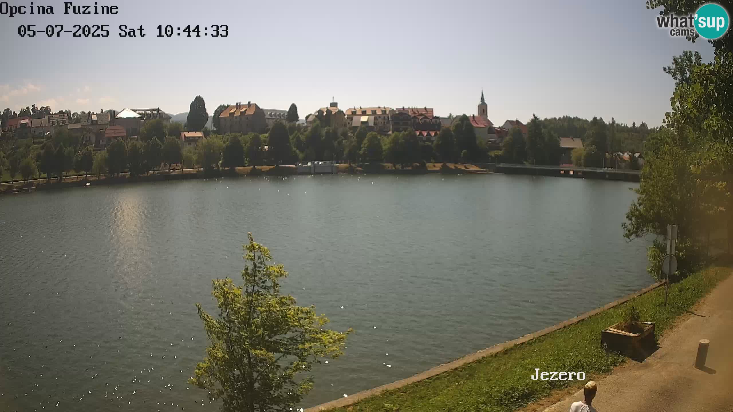 Kamera v živo Bajersko Jezero Fužine