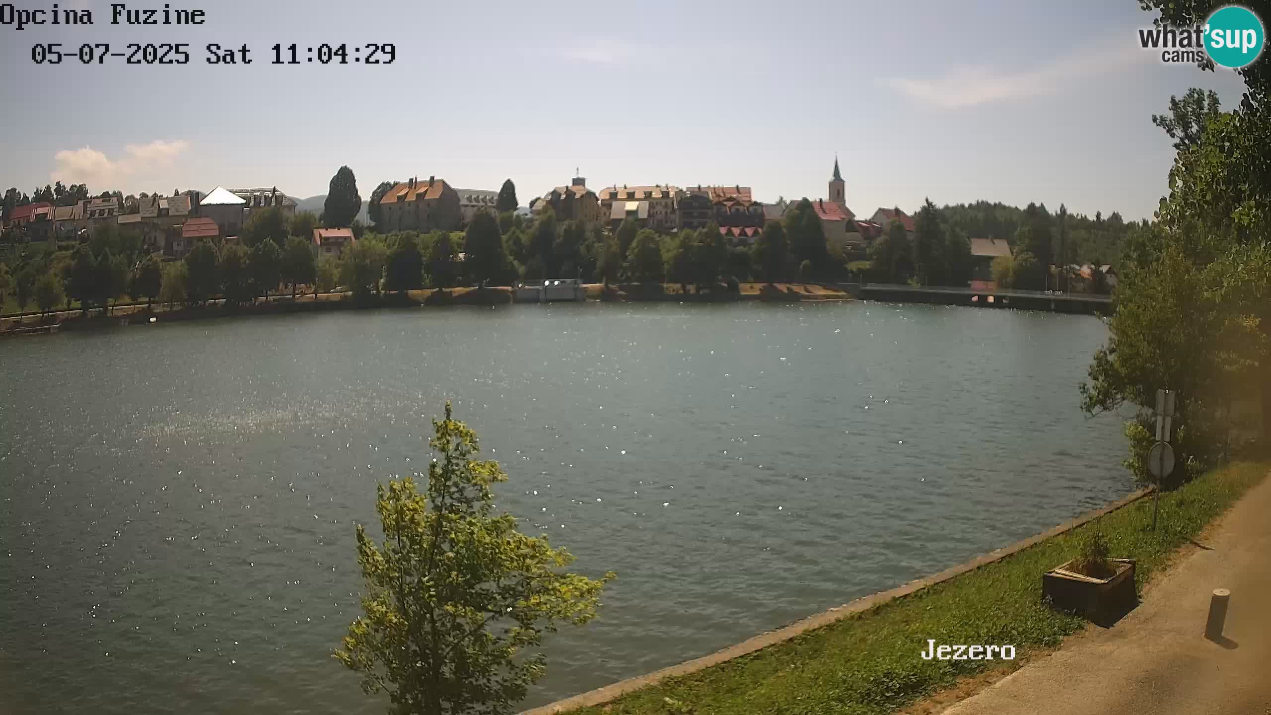 Lago Bajer livecam Bajersko Jezero Fužine