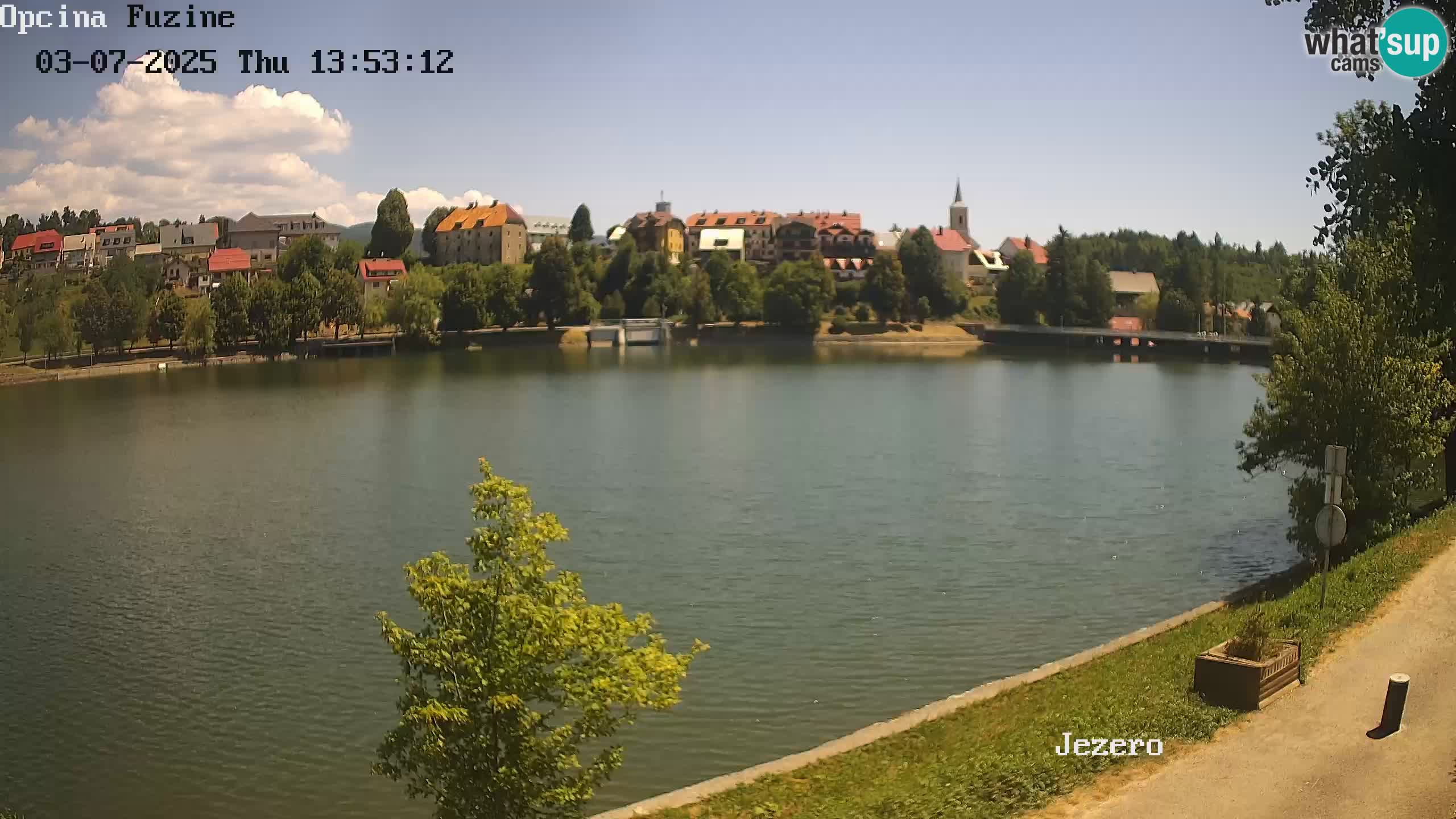 Kamera v živo Bajersko Jezero Fužine