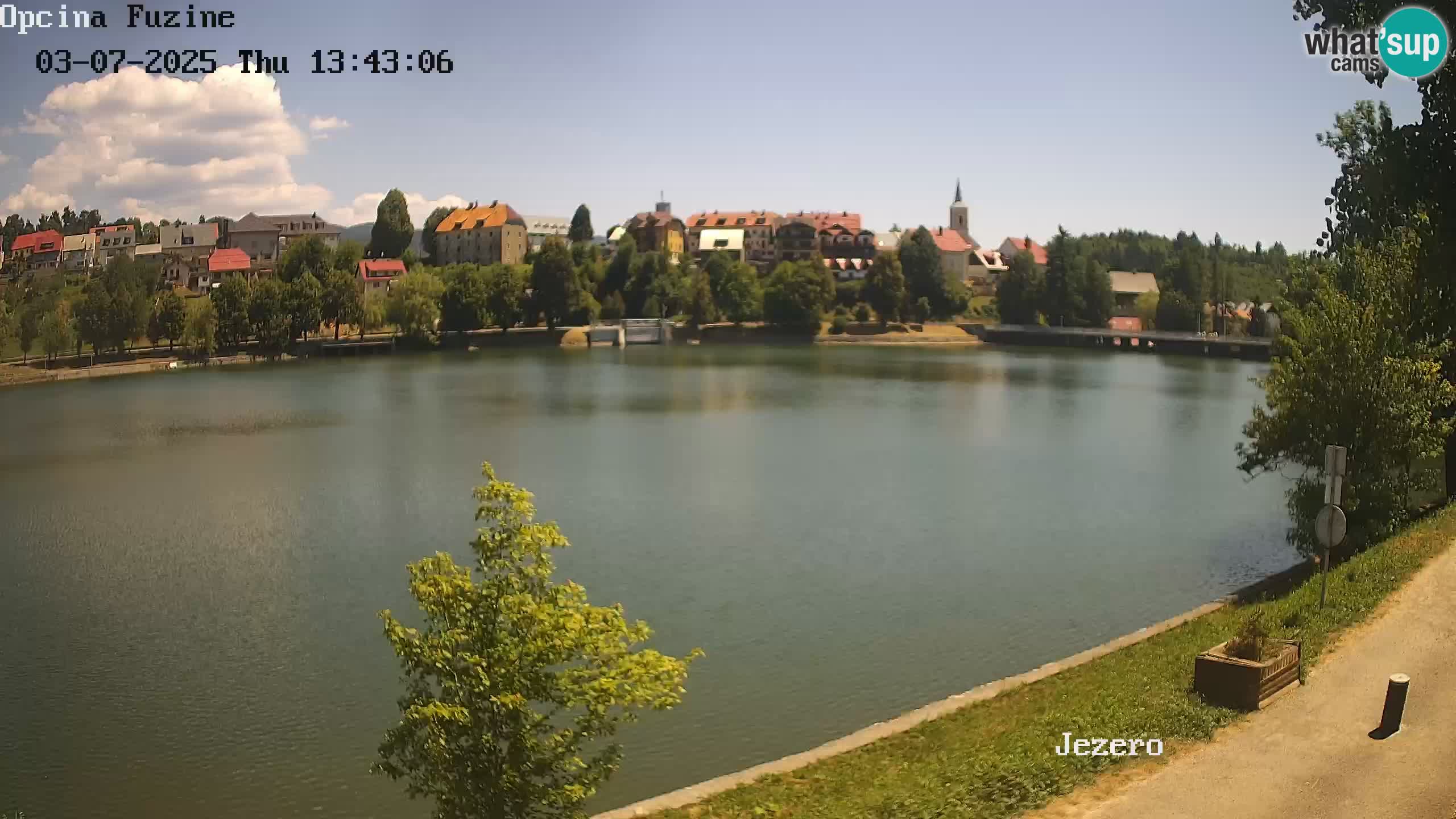 Bajersko Jezero camera en vivo lago Bajer Fužine