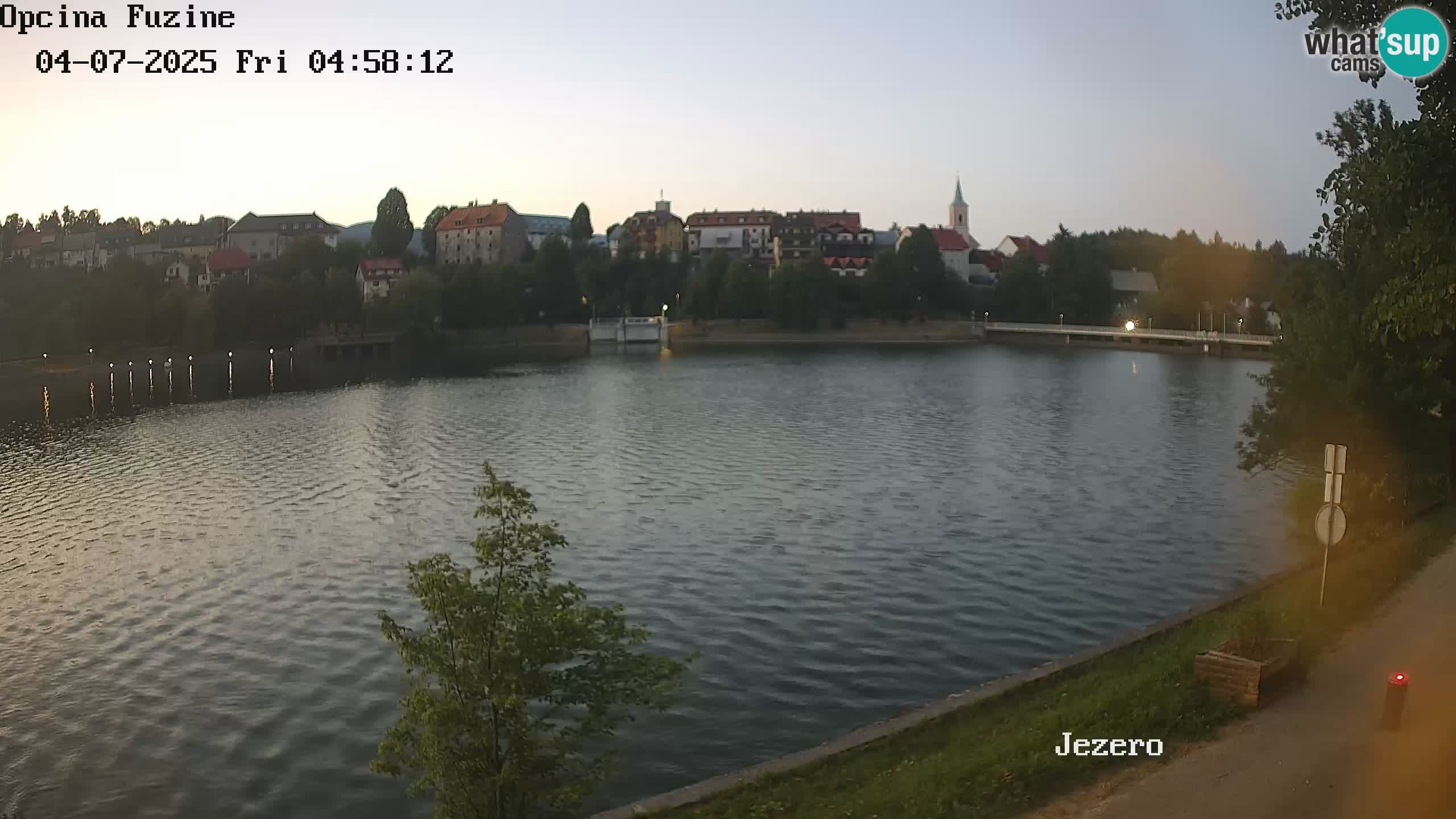 Lago Bajer livecam Bajersko Jezero Fužine