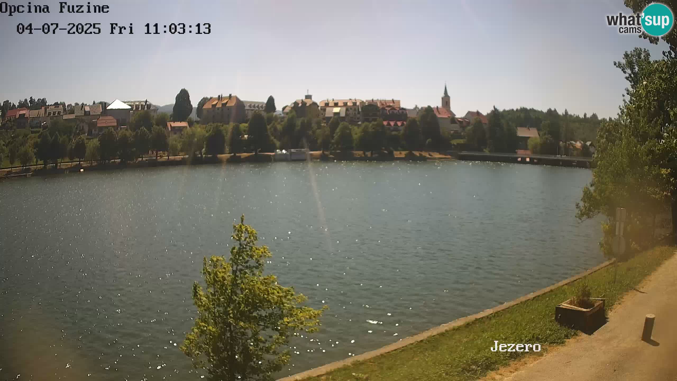 Kamera v živo Bajersko Jezero Fužine
