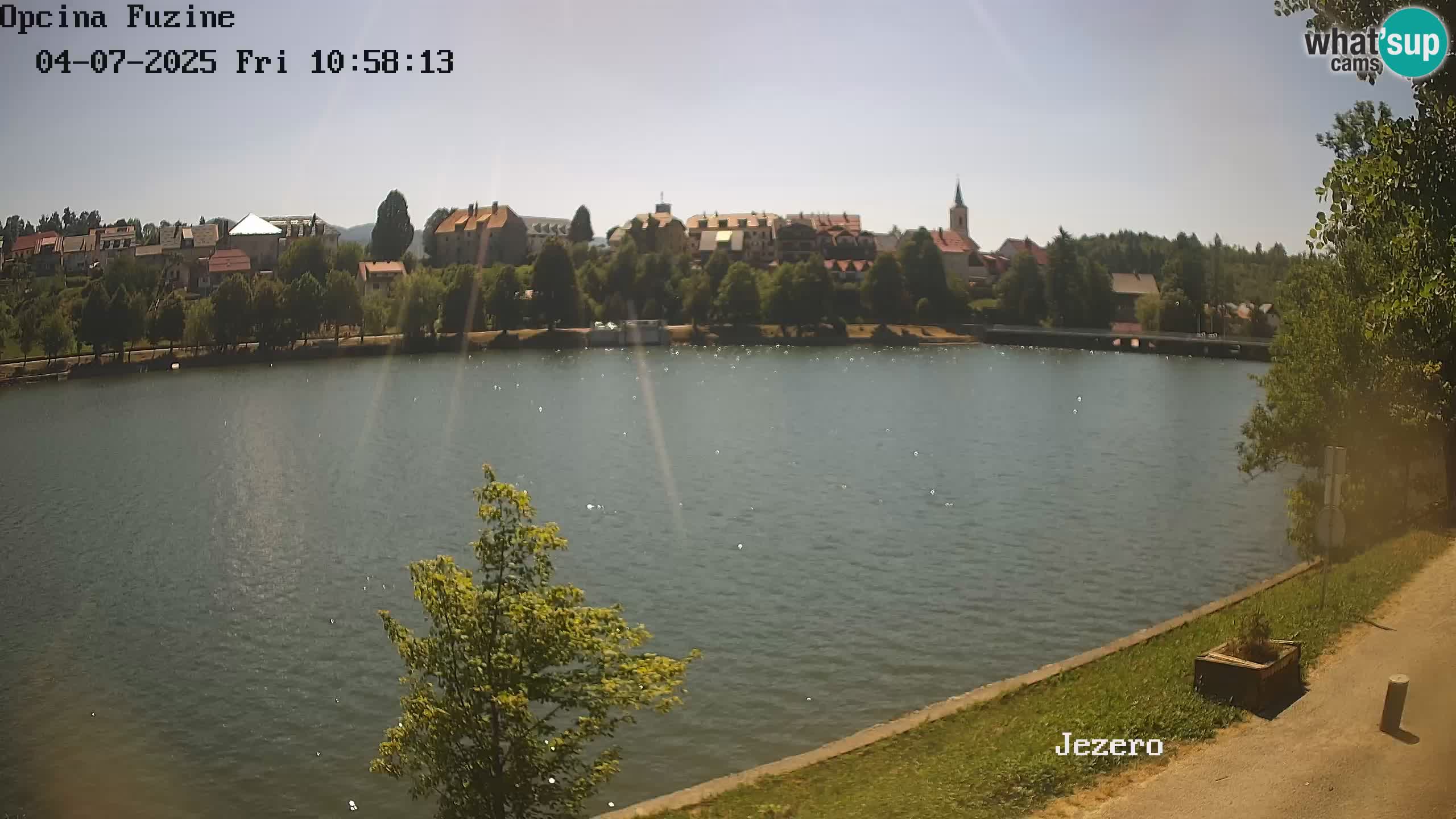 Bajersko Jezero camera en vivo lago Bajer Fužine