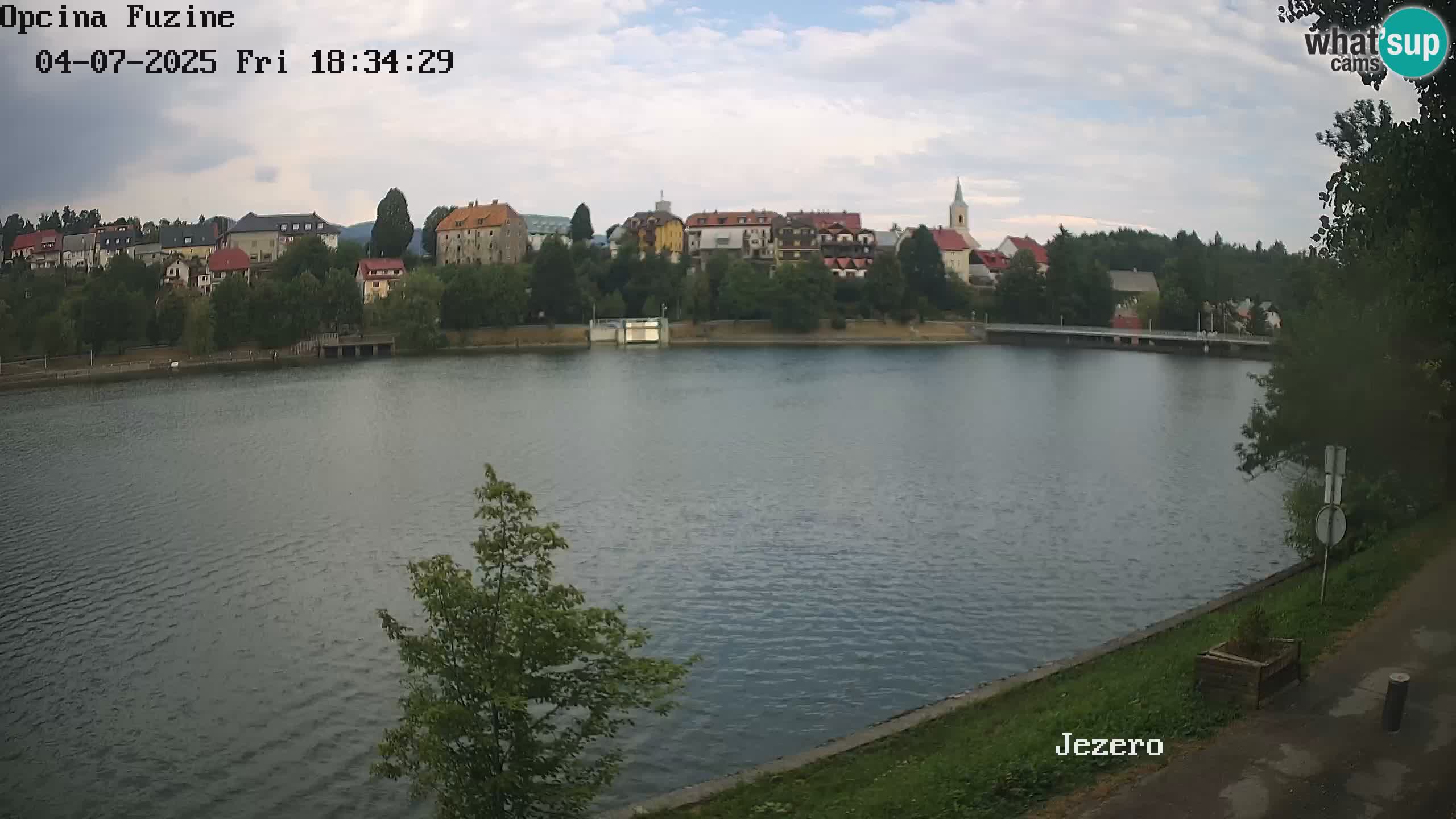 Bajersko Jezero camera en vivo lago Bajer Fužine