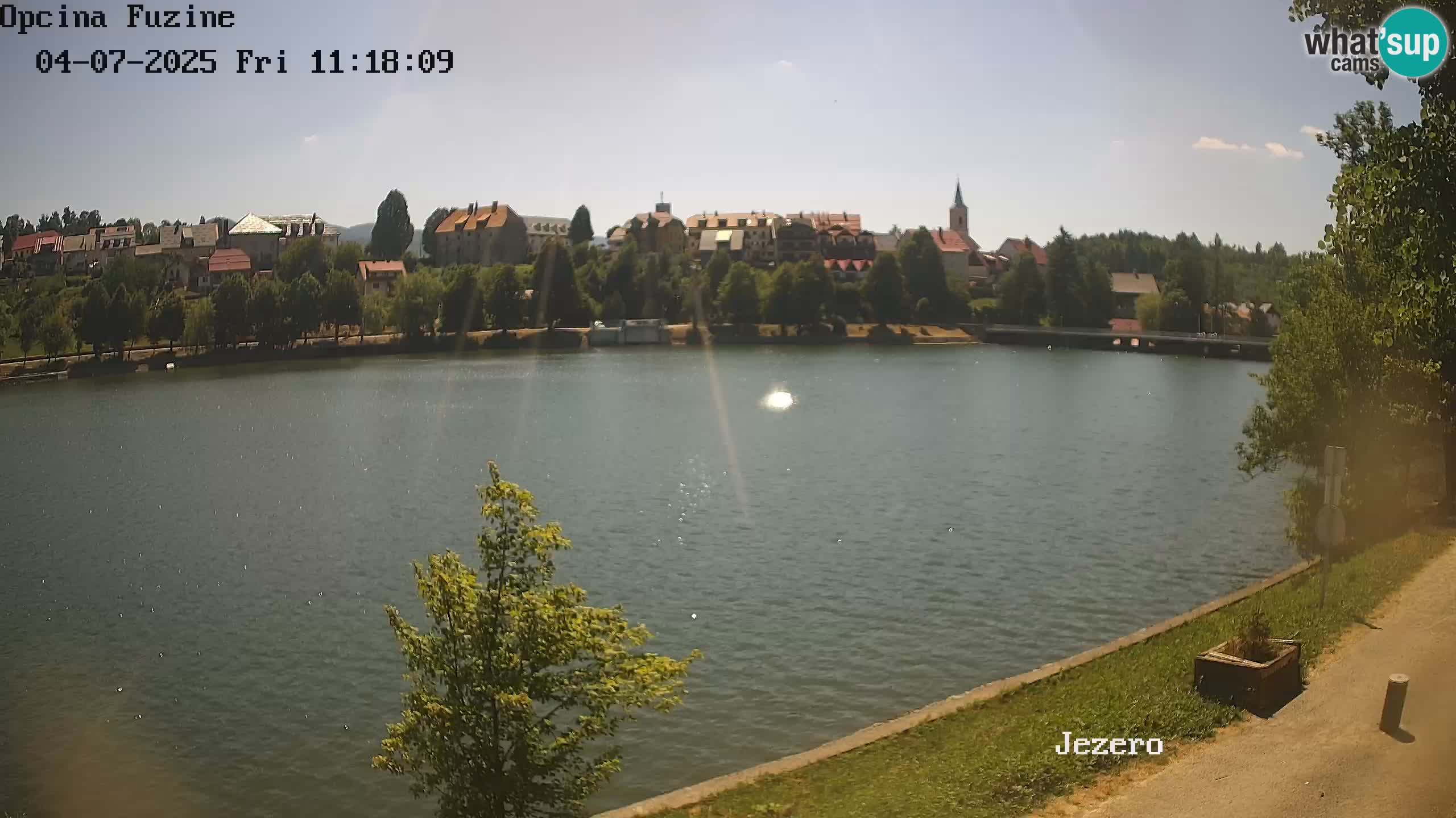 Lago Bajer livecam Bajersko Jezero Fužine