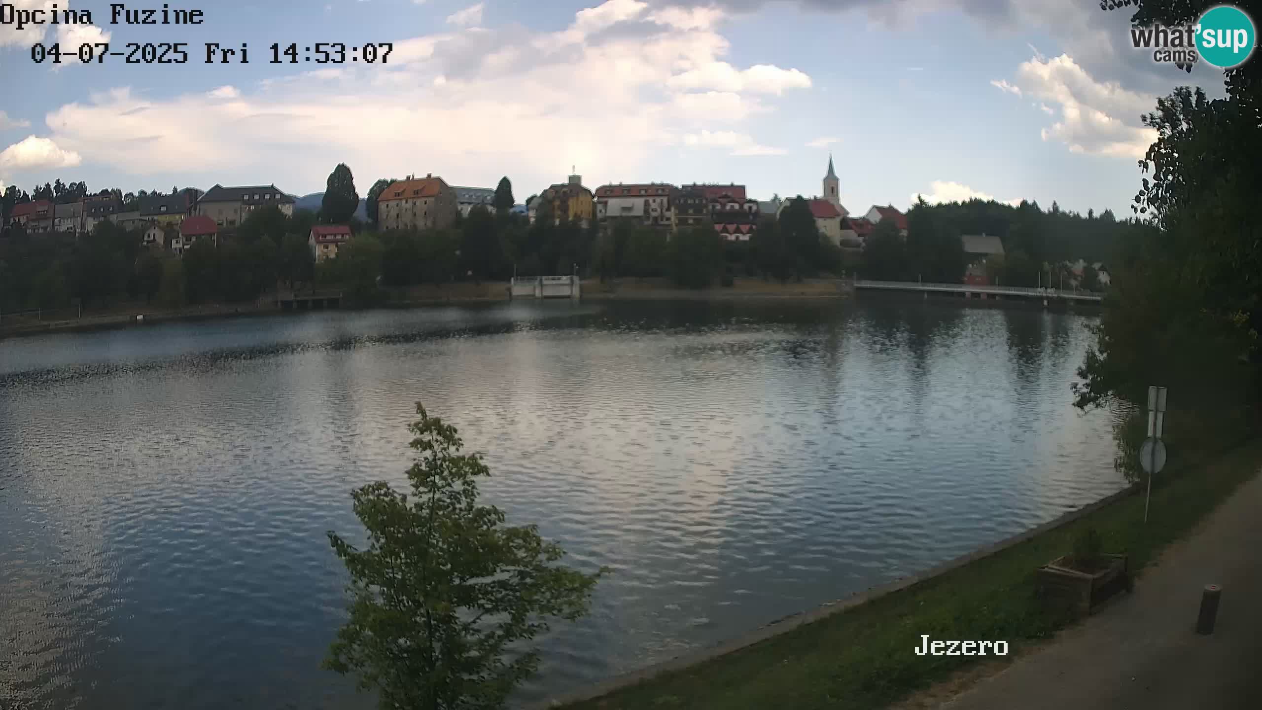Lago Bajer livecam Bajersko Jezero Fužine