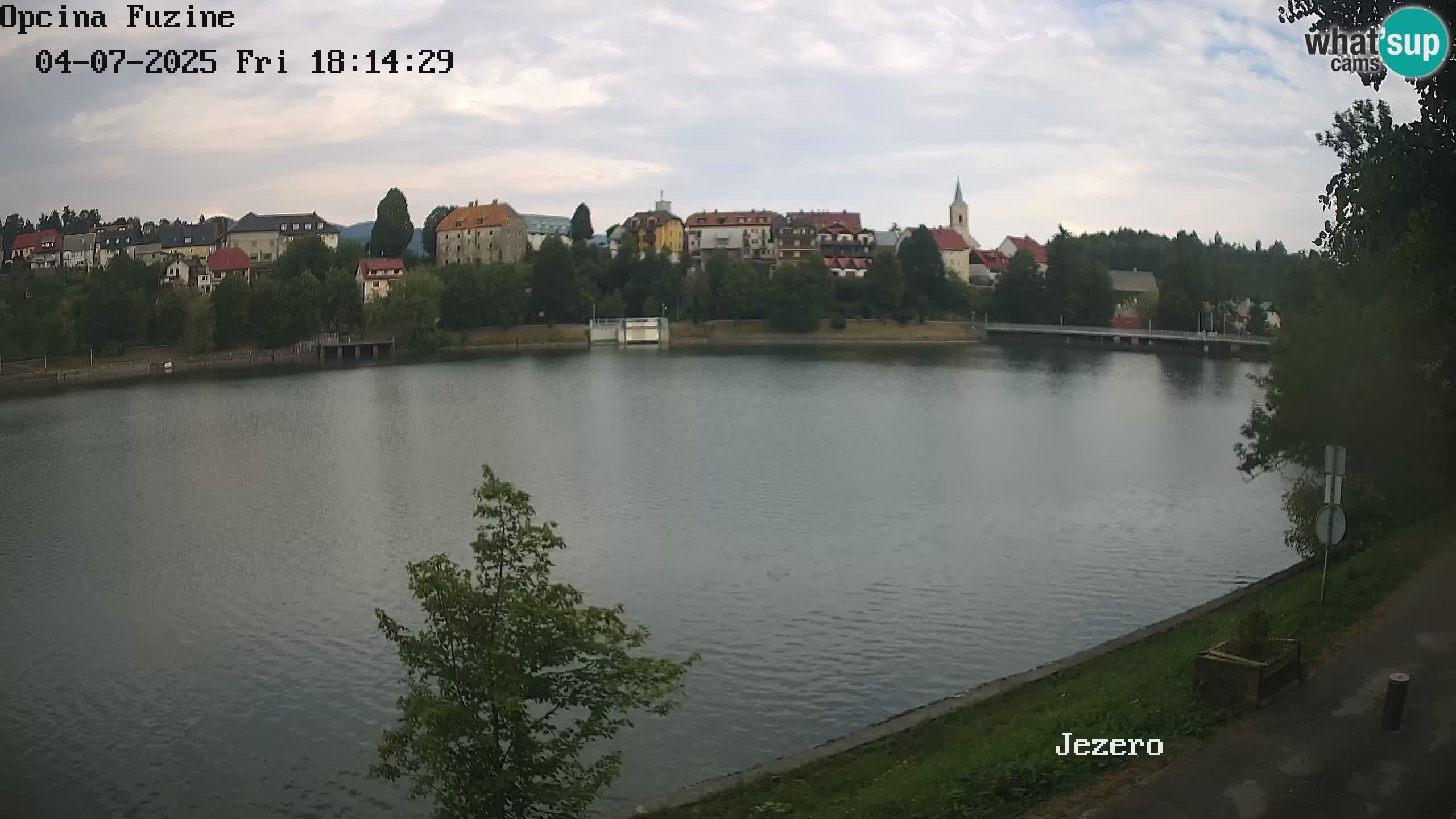 Lago Bajer livecam Bajersko Jezero Fužine