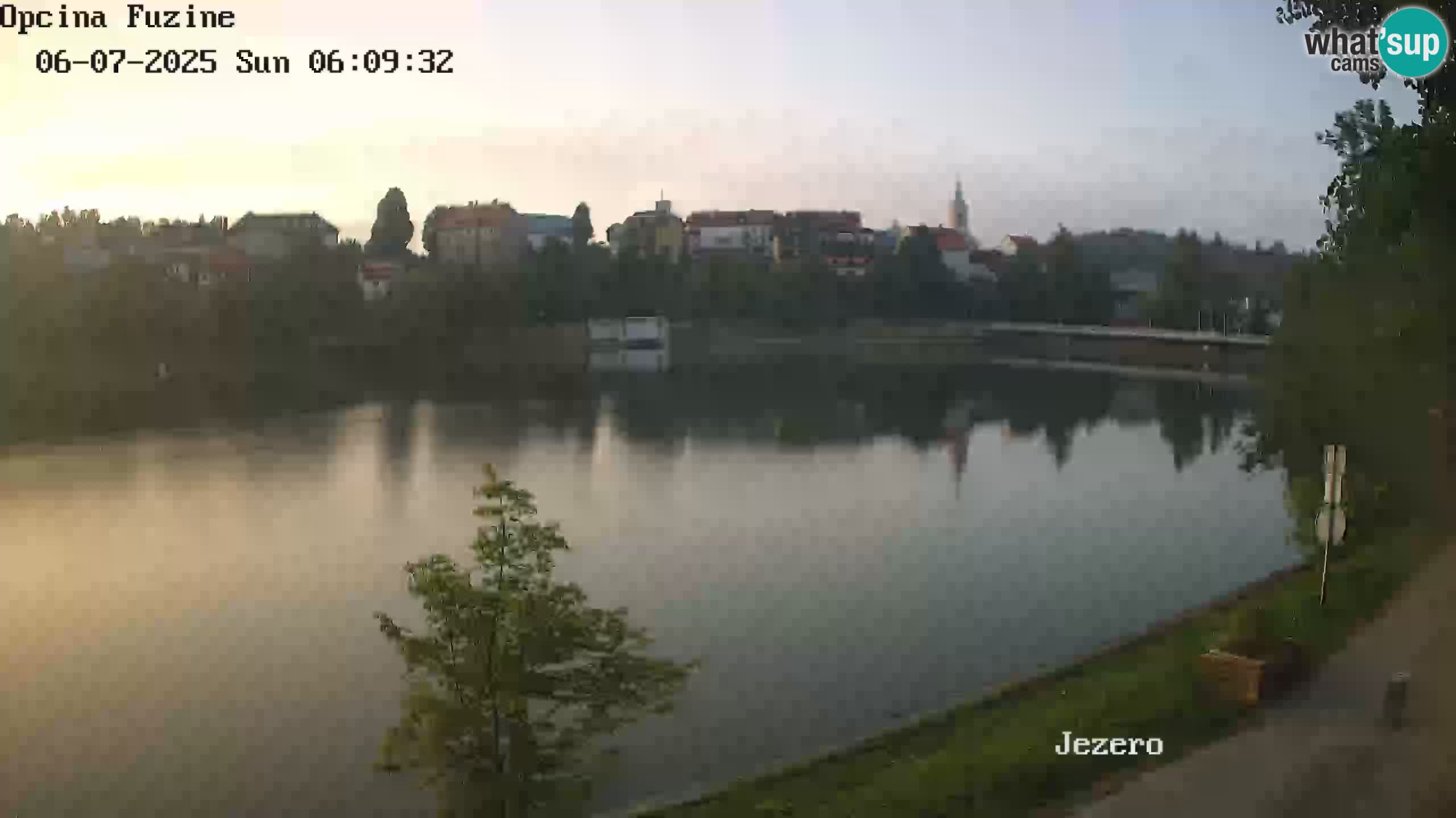 Kamera v živo Bajersko Jezero Fužine