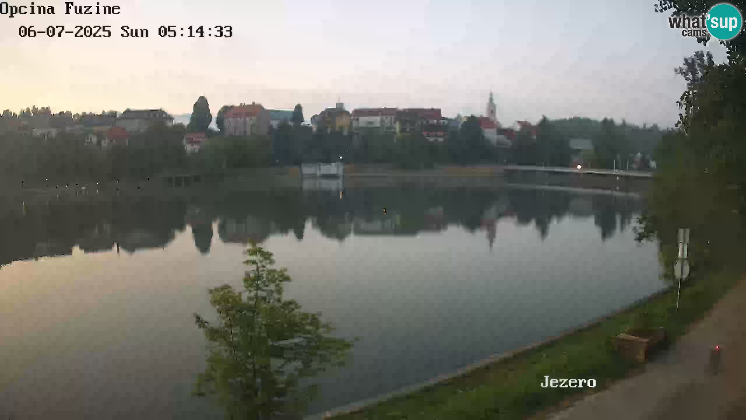 Lago Bajer livecam Bajersko Jezero Fužine