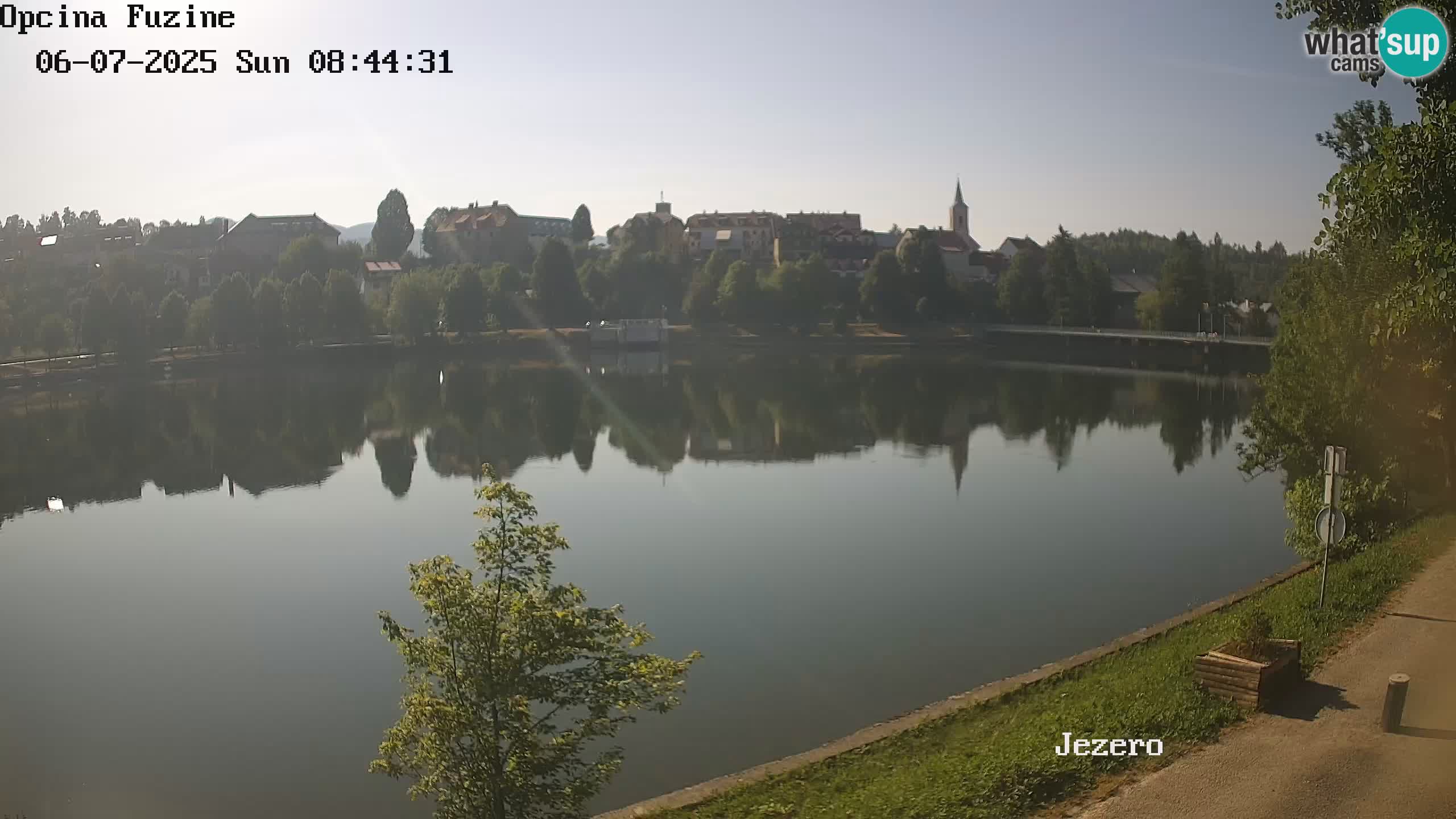 Kamera v živo Bajersko Jezero Fužine