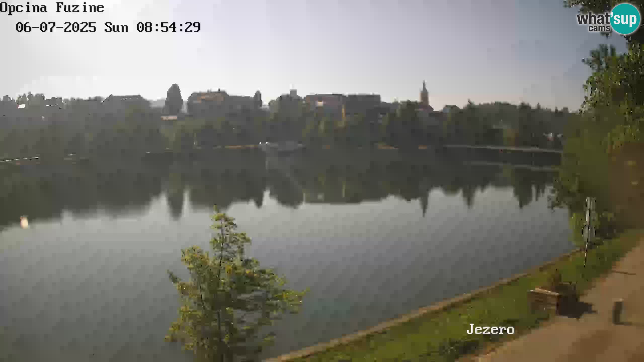 Kamera v živo Bajersko Jezero Fužine